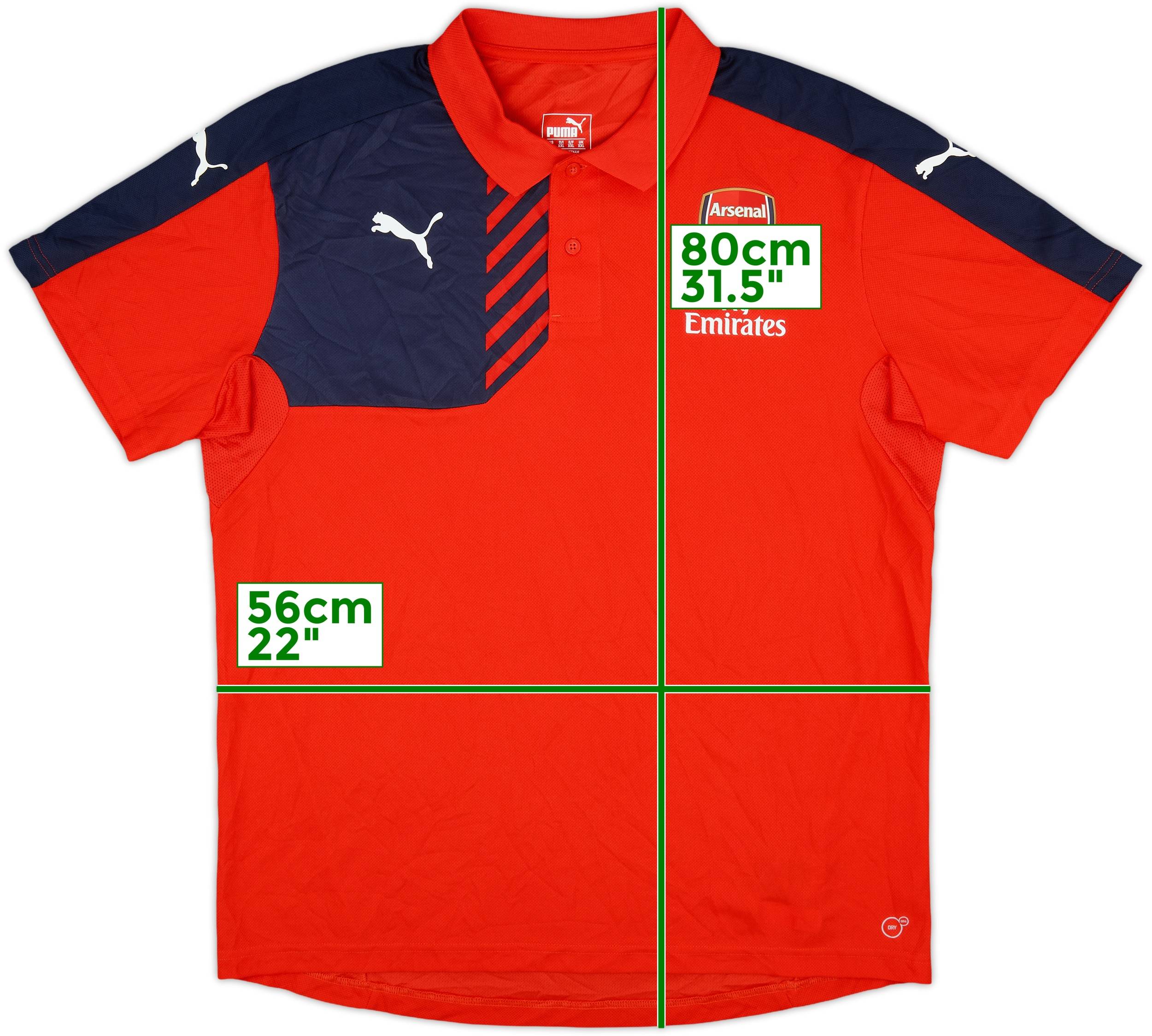 2015-16 Arsenal Puma Training Shirt - 9/10 - (XXL)