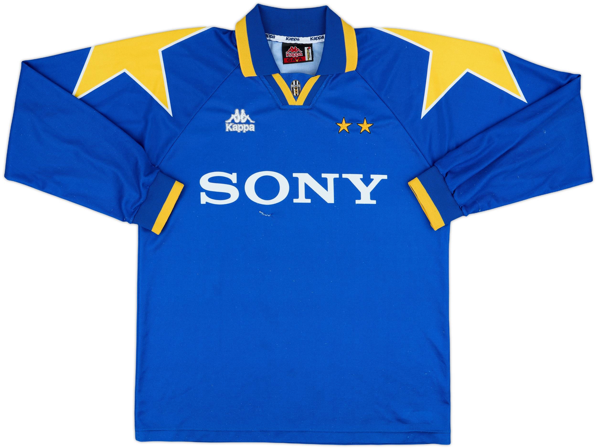 ウェア Juventus Away Jersey 1995-96 Kappa 1995-96 Juventus Away L/S Shirt - 6/10 - (L)