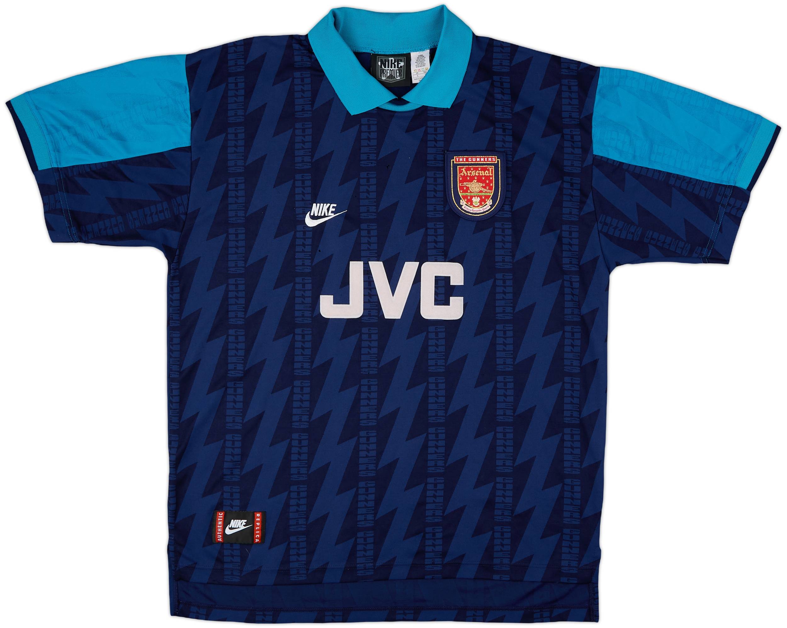 1994-95 Arsenal Away Shirt - 5/10 - (XL)