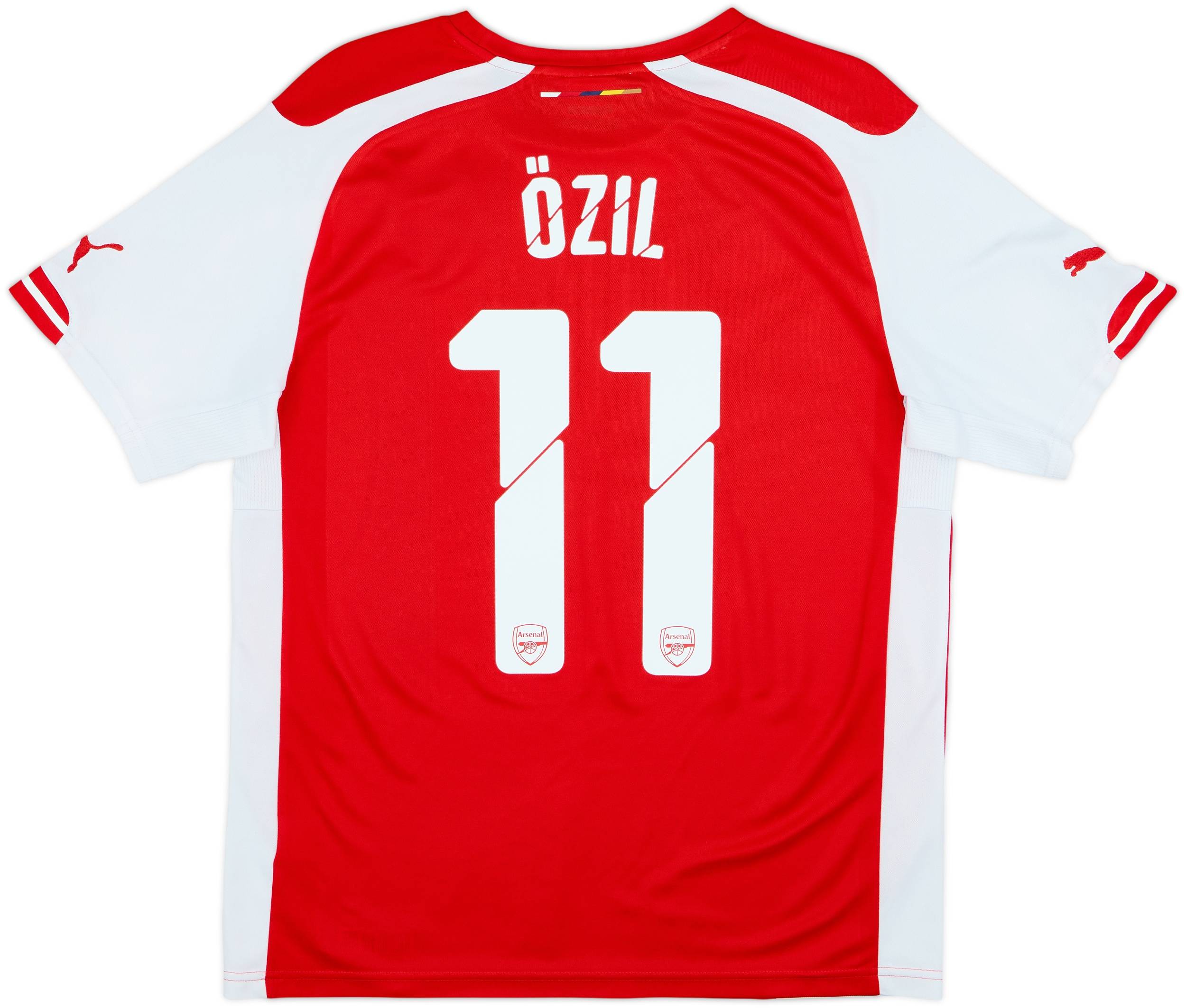2014-15 Arsenal Home Shirt Ozil #11 - 8/10 - (M)
