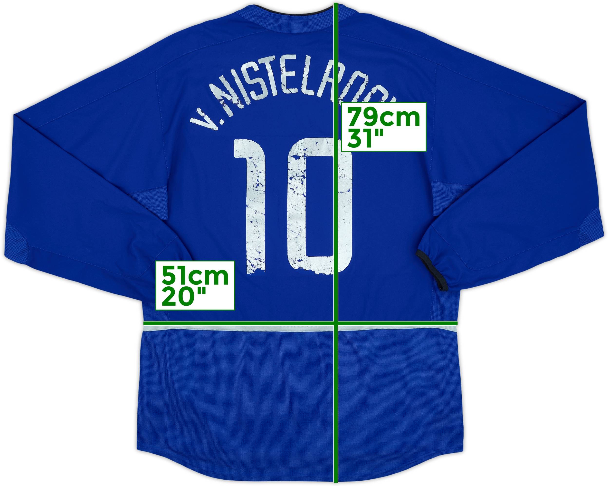 2002-03 Manchester United Third L/S Shirt V.Nistelrooy #10 - 5/10