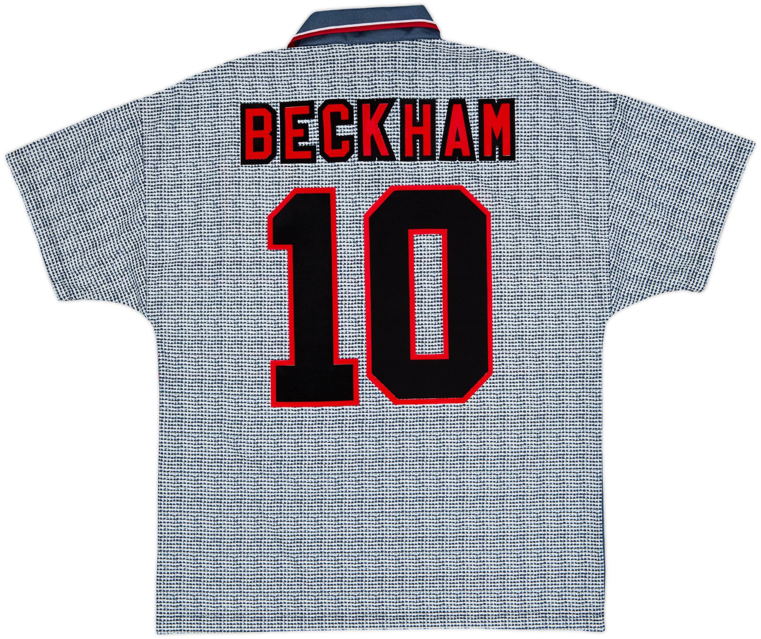 1995-96 Manchester United Away Shirt Beckham #10 - 9/10 - (M)