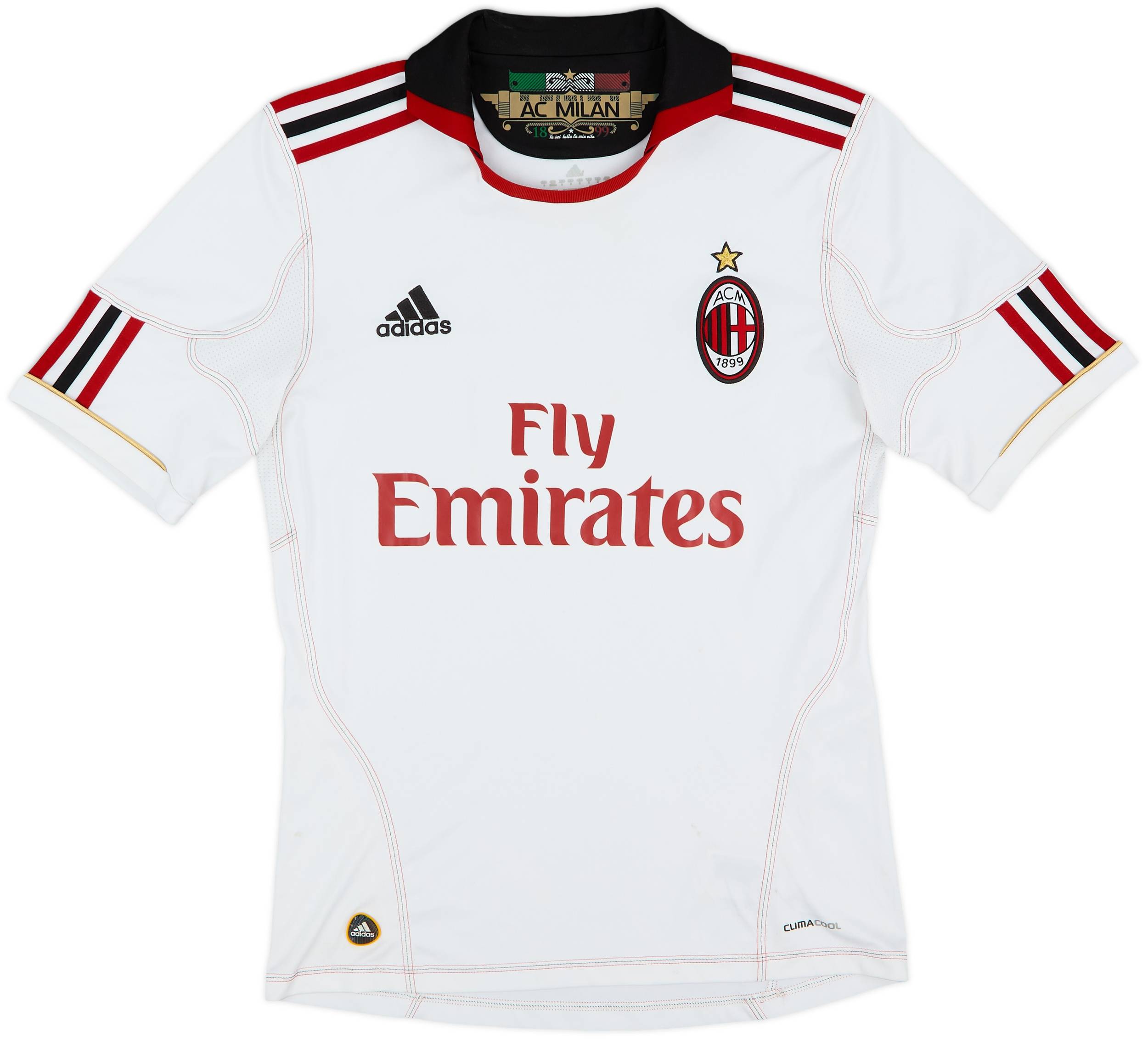 adidas AC MILAN 2010/11 away ACミラン 2010-11 AC Milan Away Shirt - 8/10 - (S)