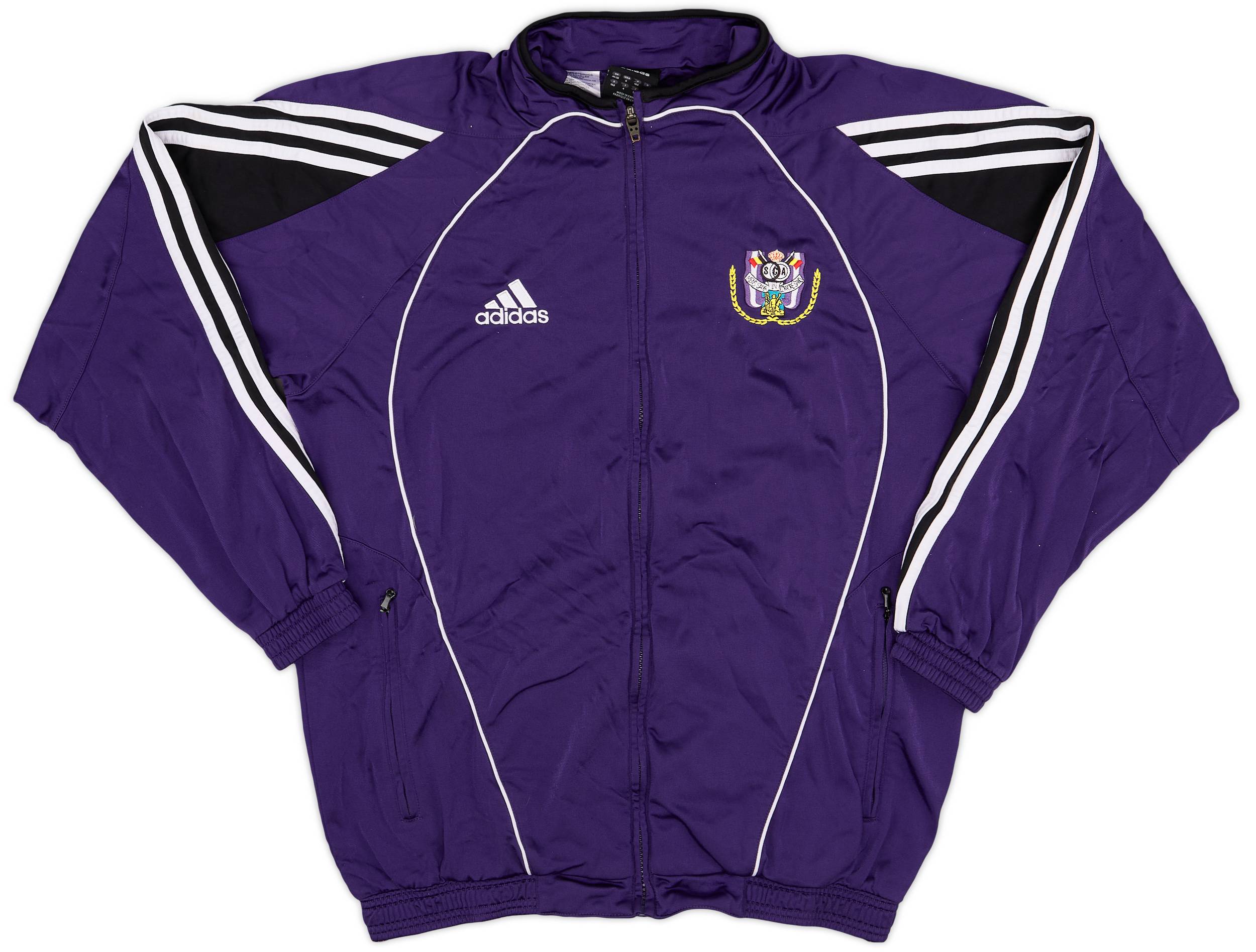2006-07 Anderlecht adidas Track Jacket - 8/10 - (S)