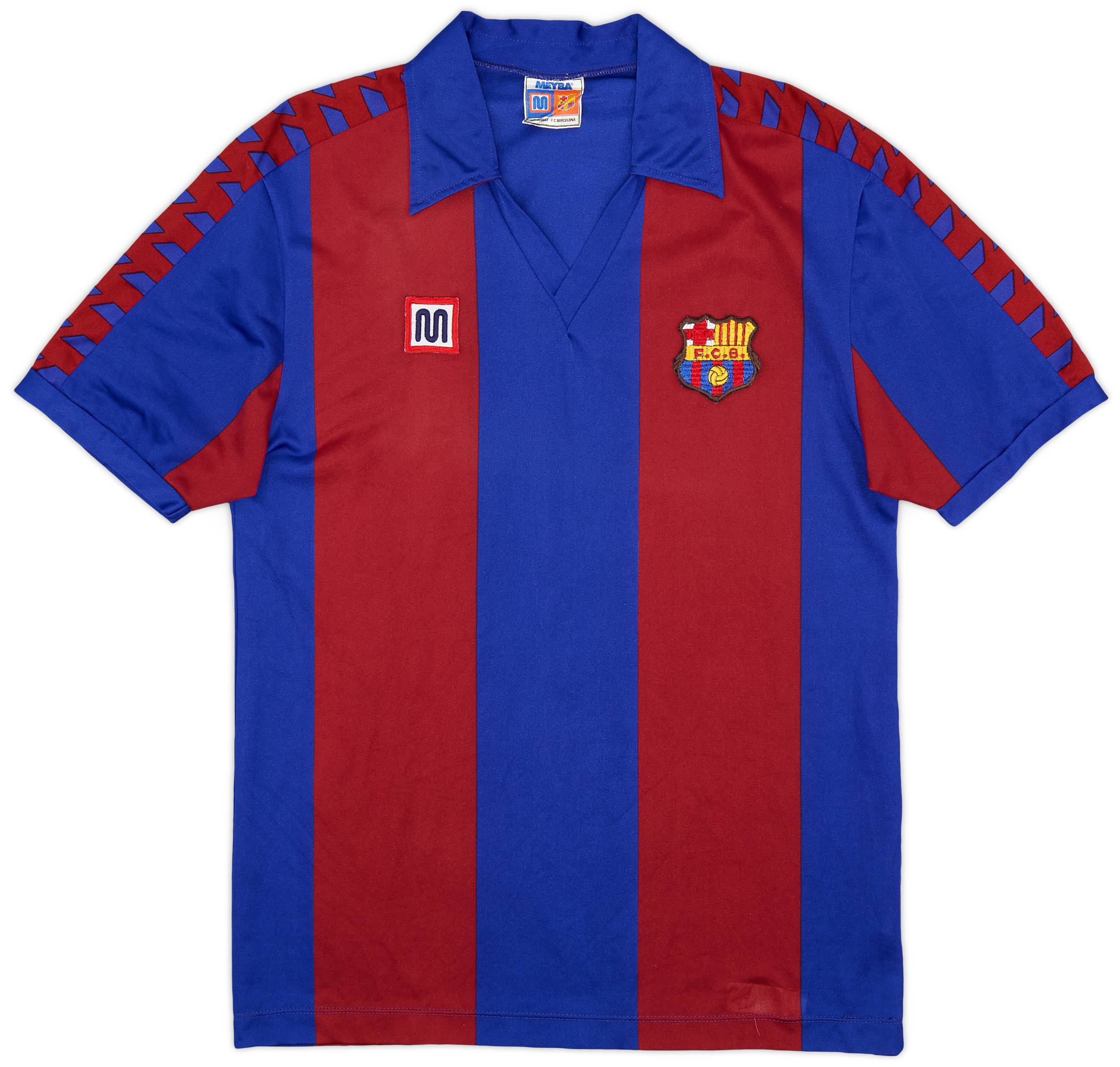 1984-89 Barcelona Home Shirt - 8/10 - (S)