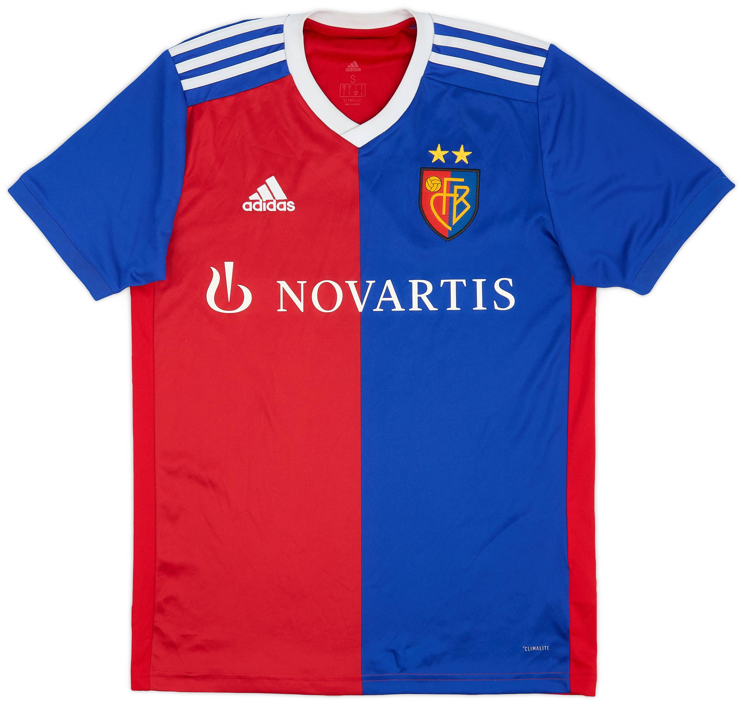 2018-19 FC Basel Home Shirt - 8/10 - (S)