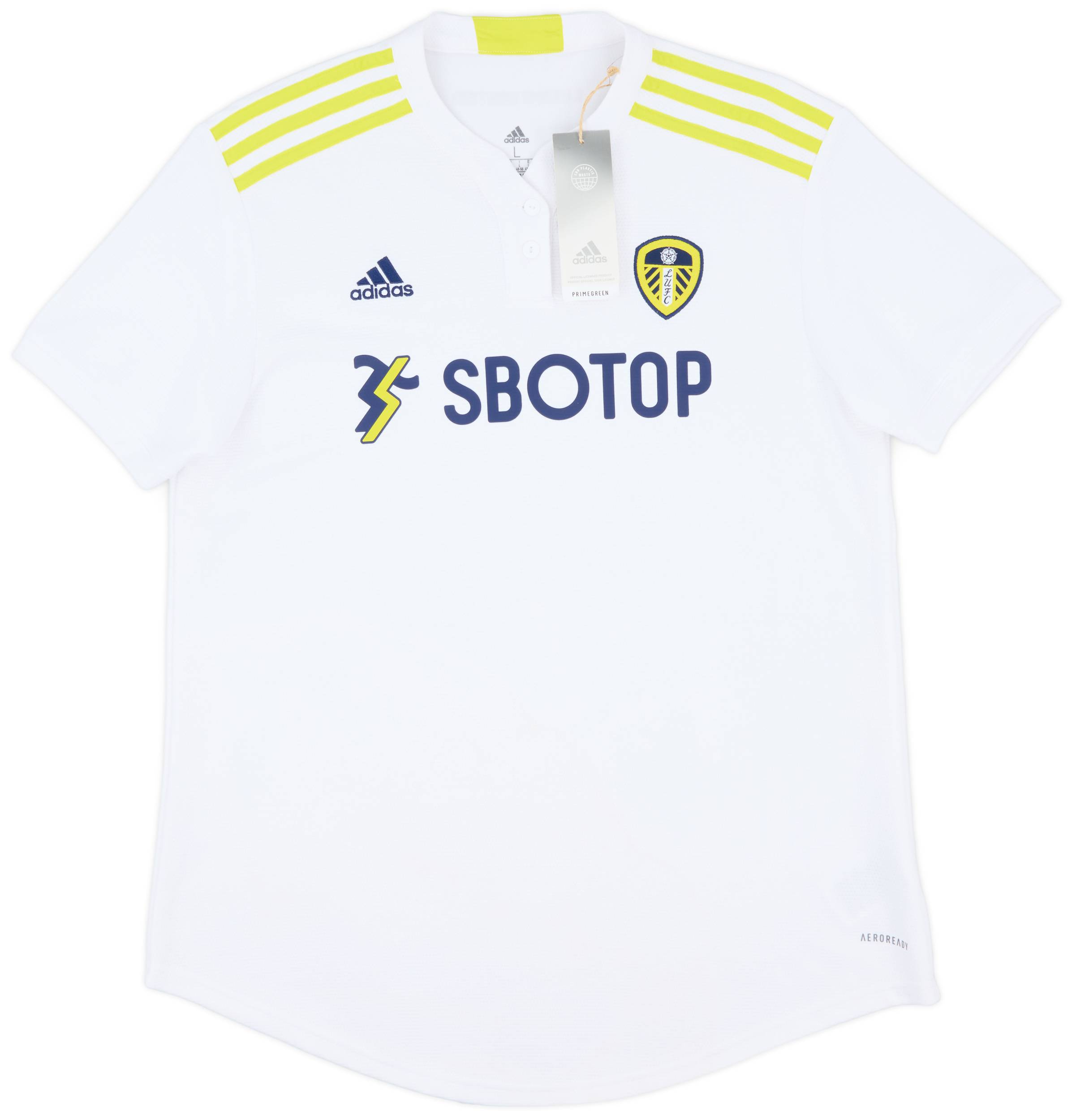 2021-22 Leeds United Home Shirt - 9/10 - (Women's L)