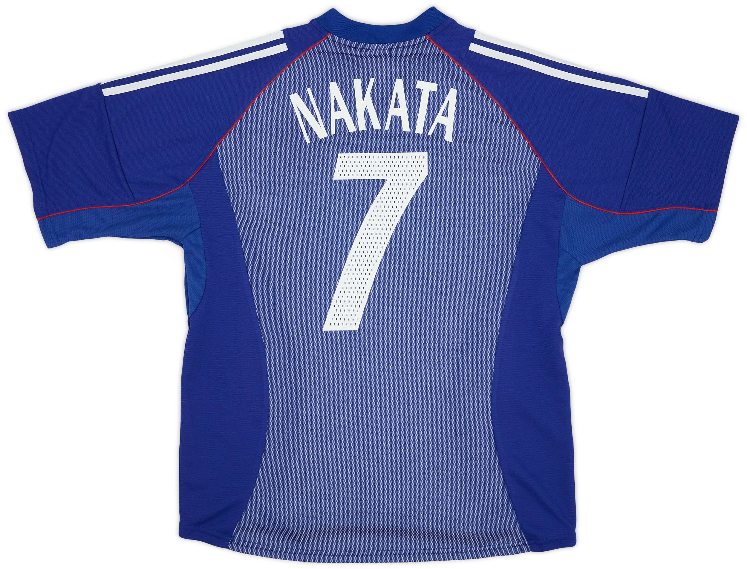 安い割引 Home Japan 2002-04 Shirt (L) - 5/10 - #7 Nakata ウェア