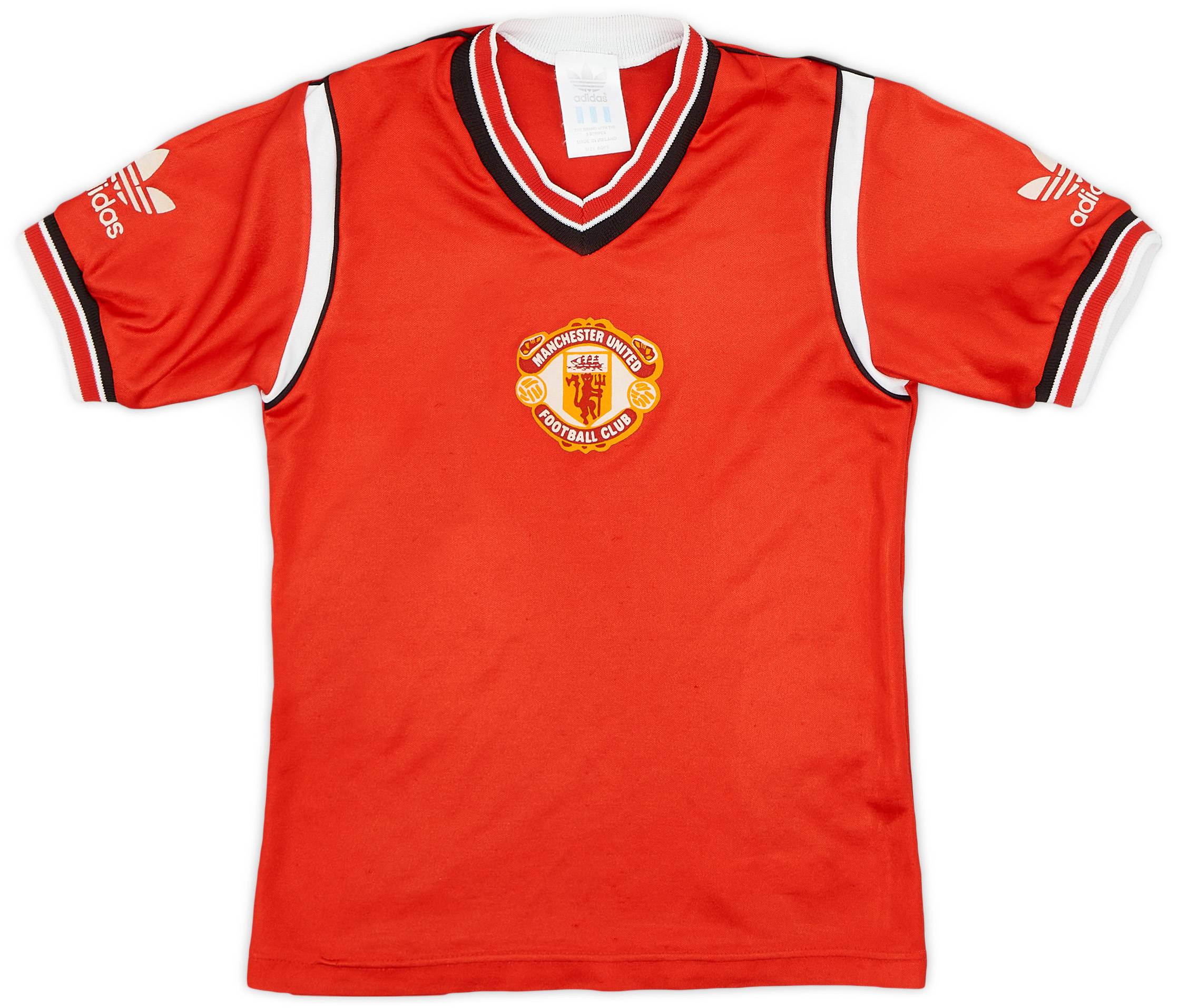 1984 86 Manchester United Home Shirt 7 10 2 3 Years