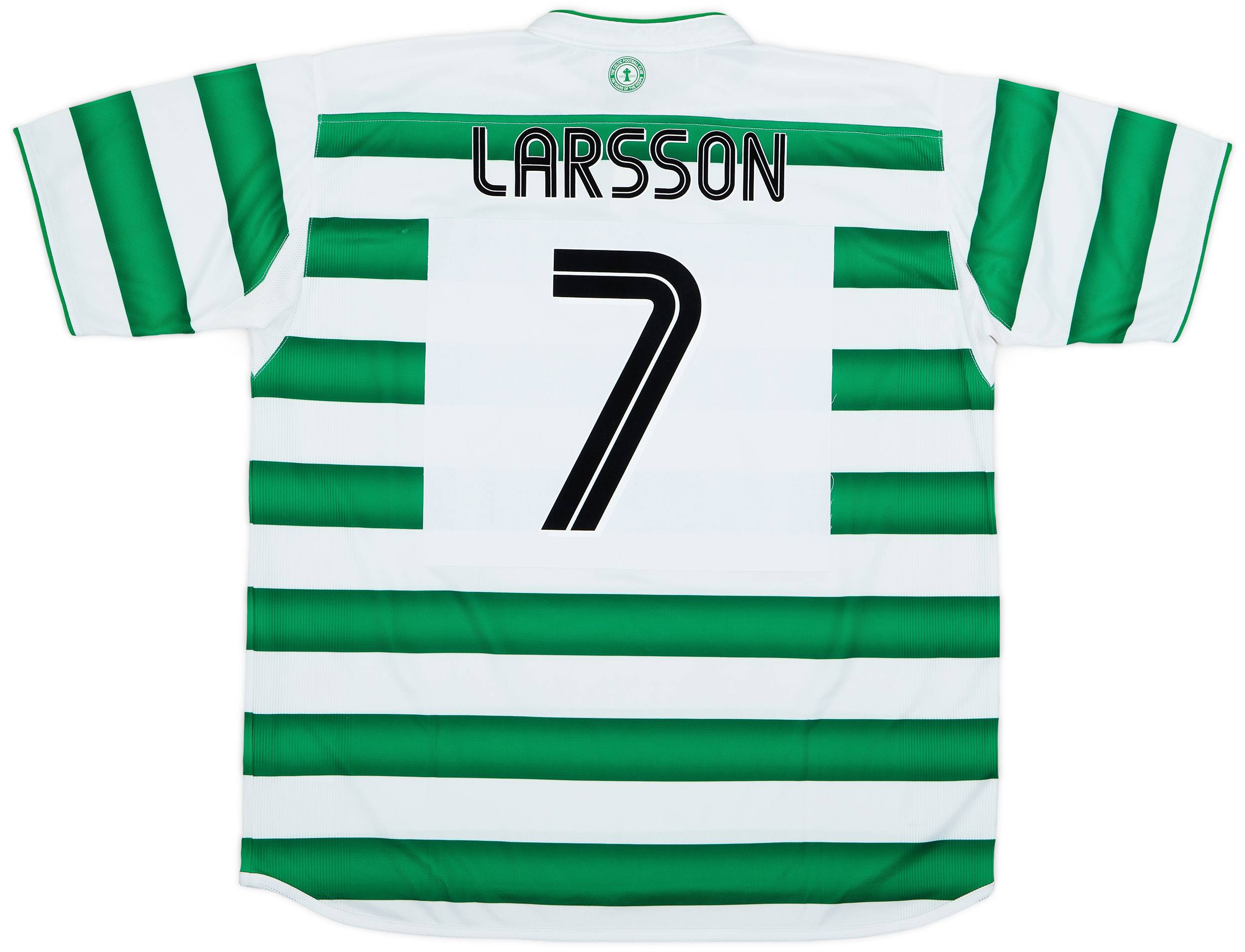 2003-04 Celtic Home Shirt Larsson #7 - 8/10 - (XXL)