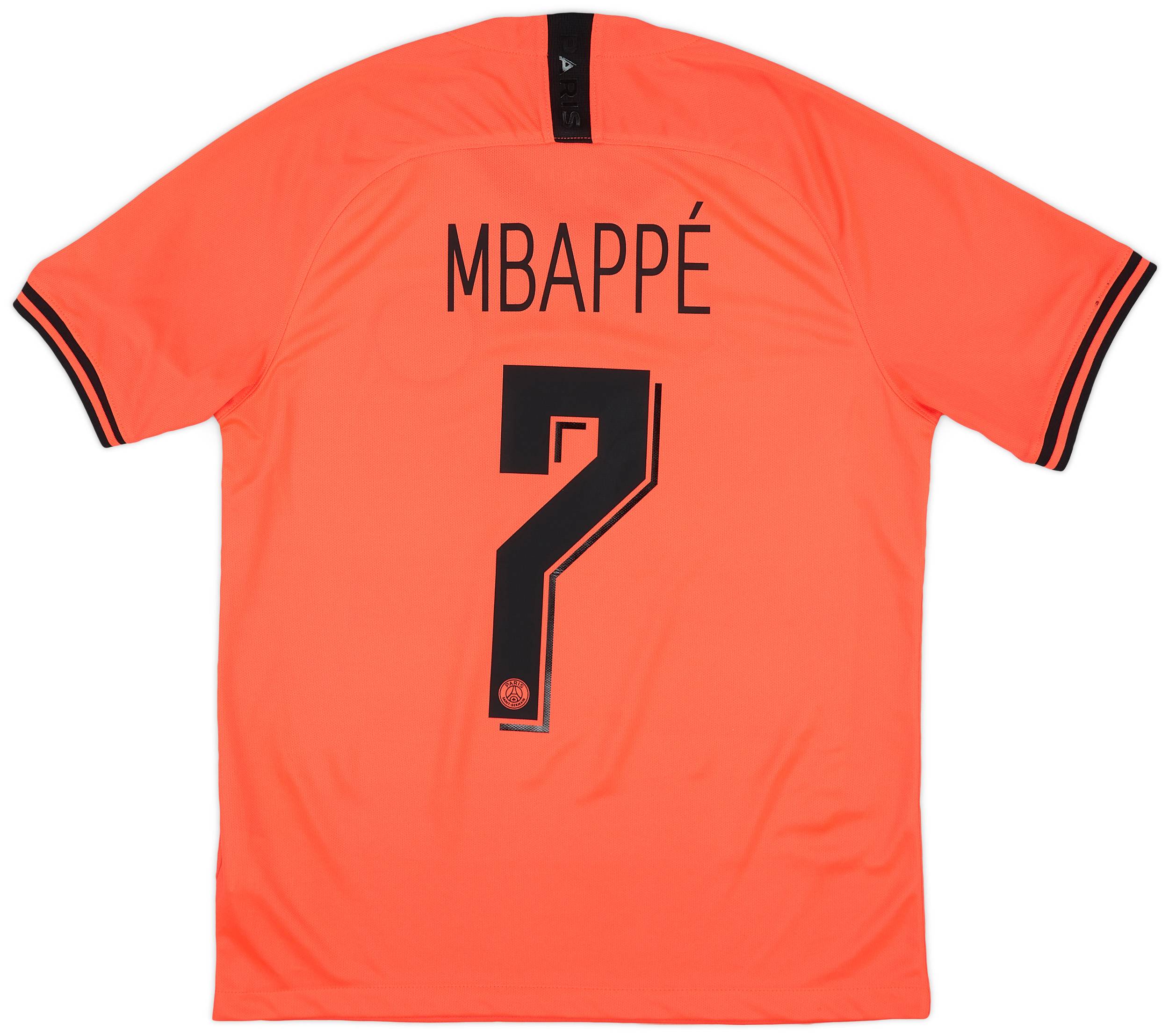 2019-20 Paris Saint-Germain Away Shirt Mbappe #7 - 8/10 - (M)