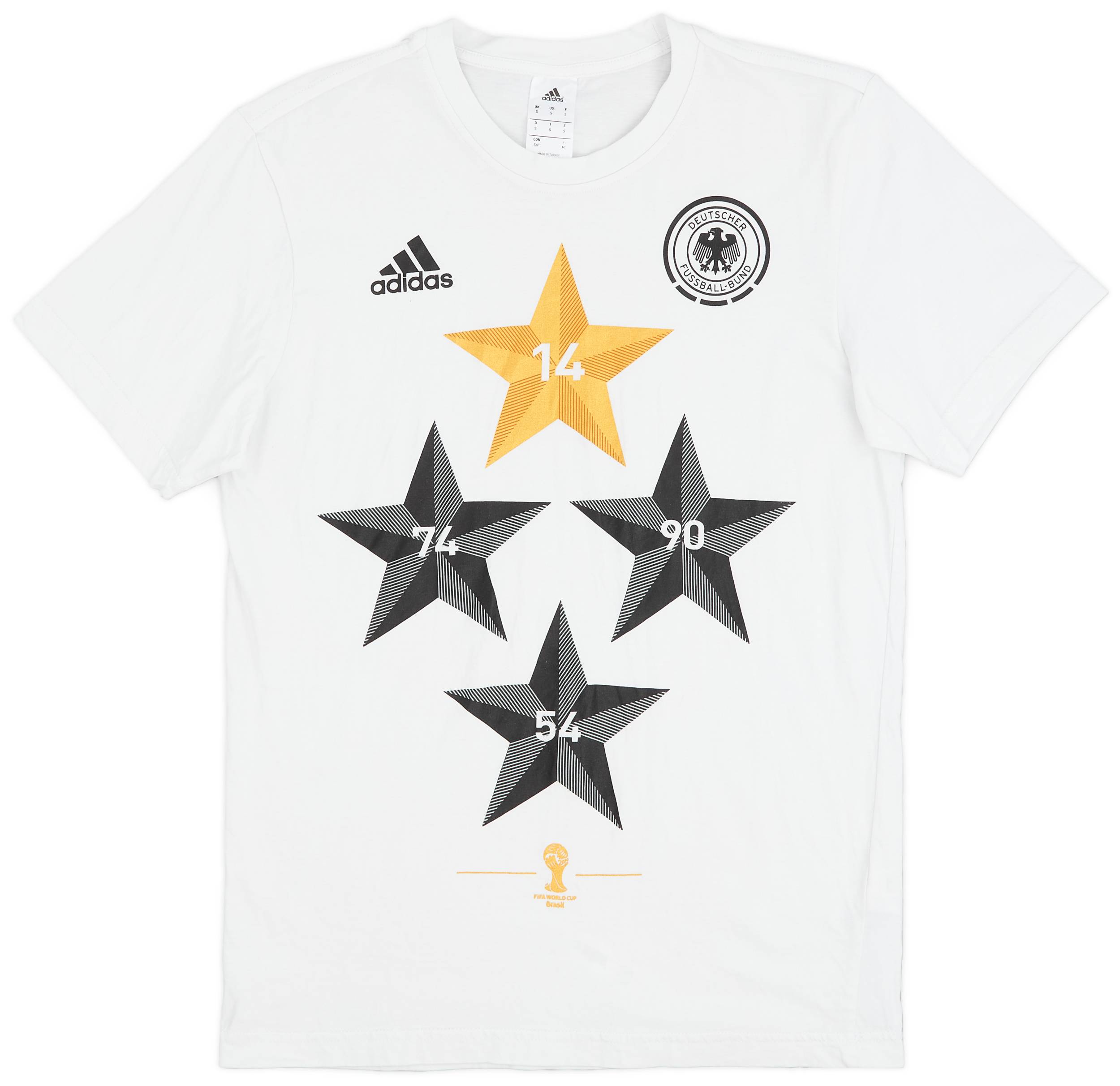 2014 Germany adidas Graphic Tee - 8/10 - (S)