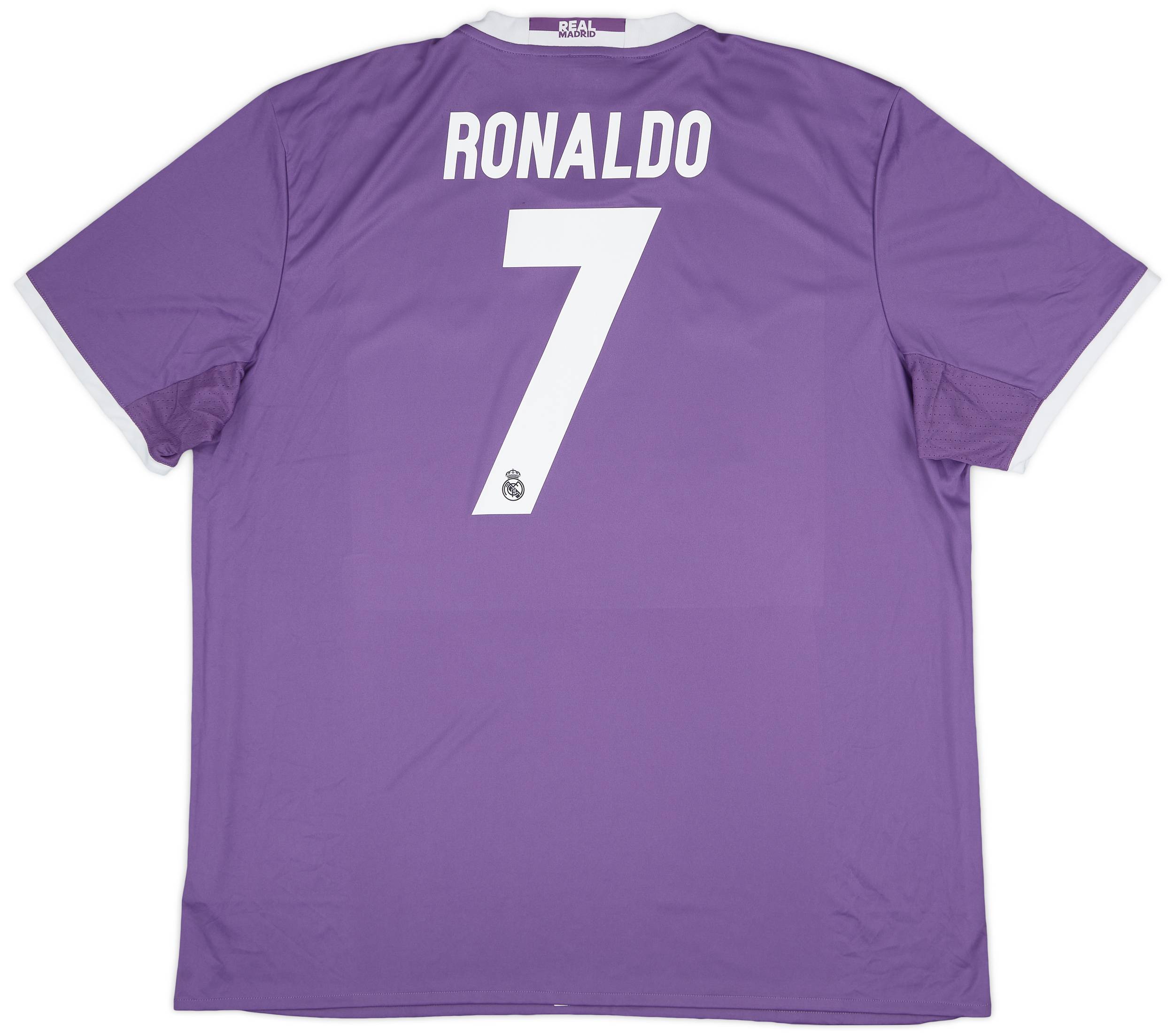 2016-17 Real Madrid Away Shirt Ronaldo #7 (XXL)
