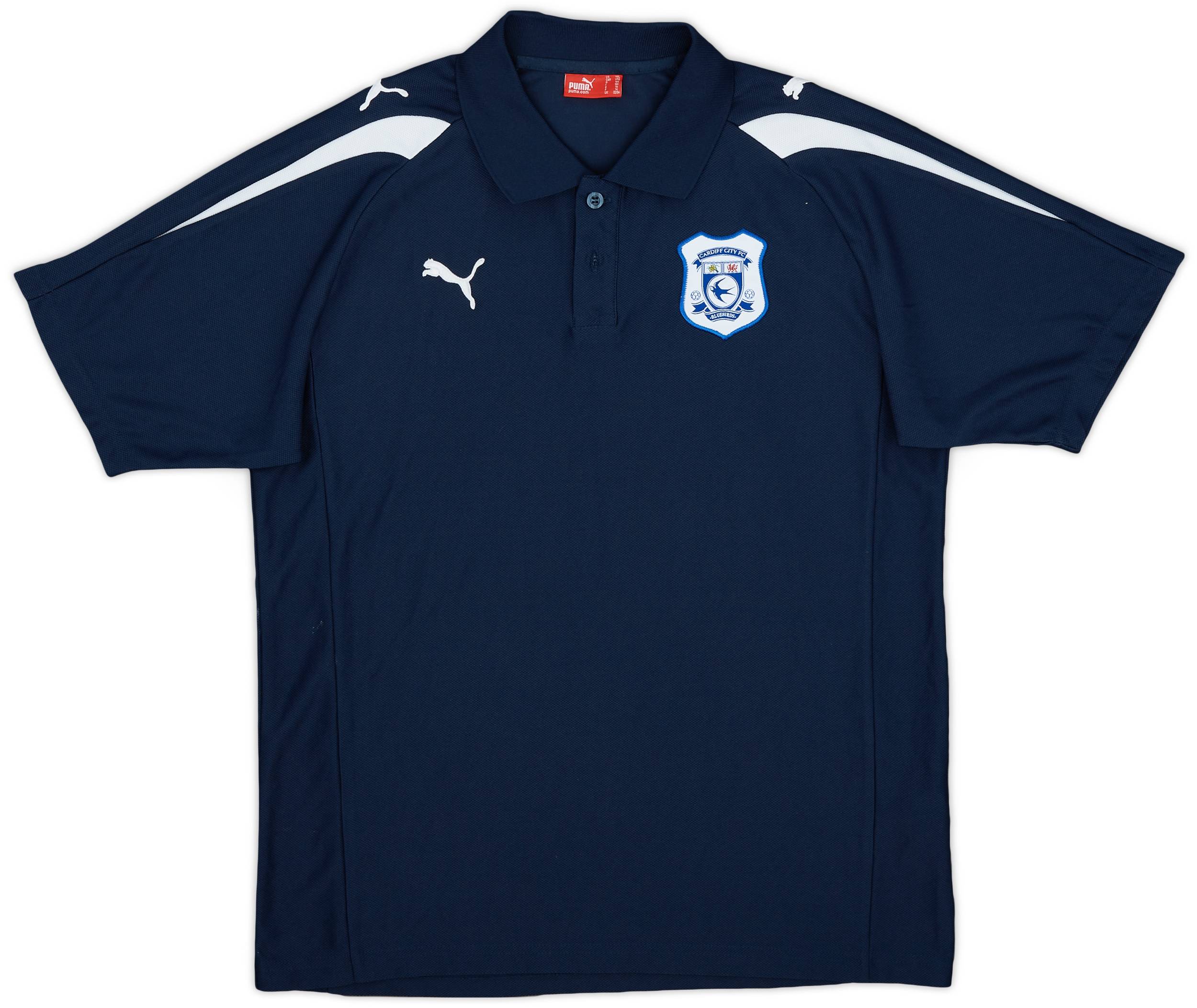 2010-11 Cardiff Puma Training Polo Shirt - 8/10 - (XL.Boys)