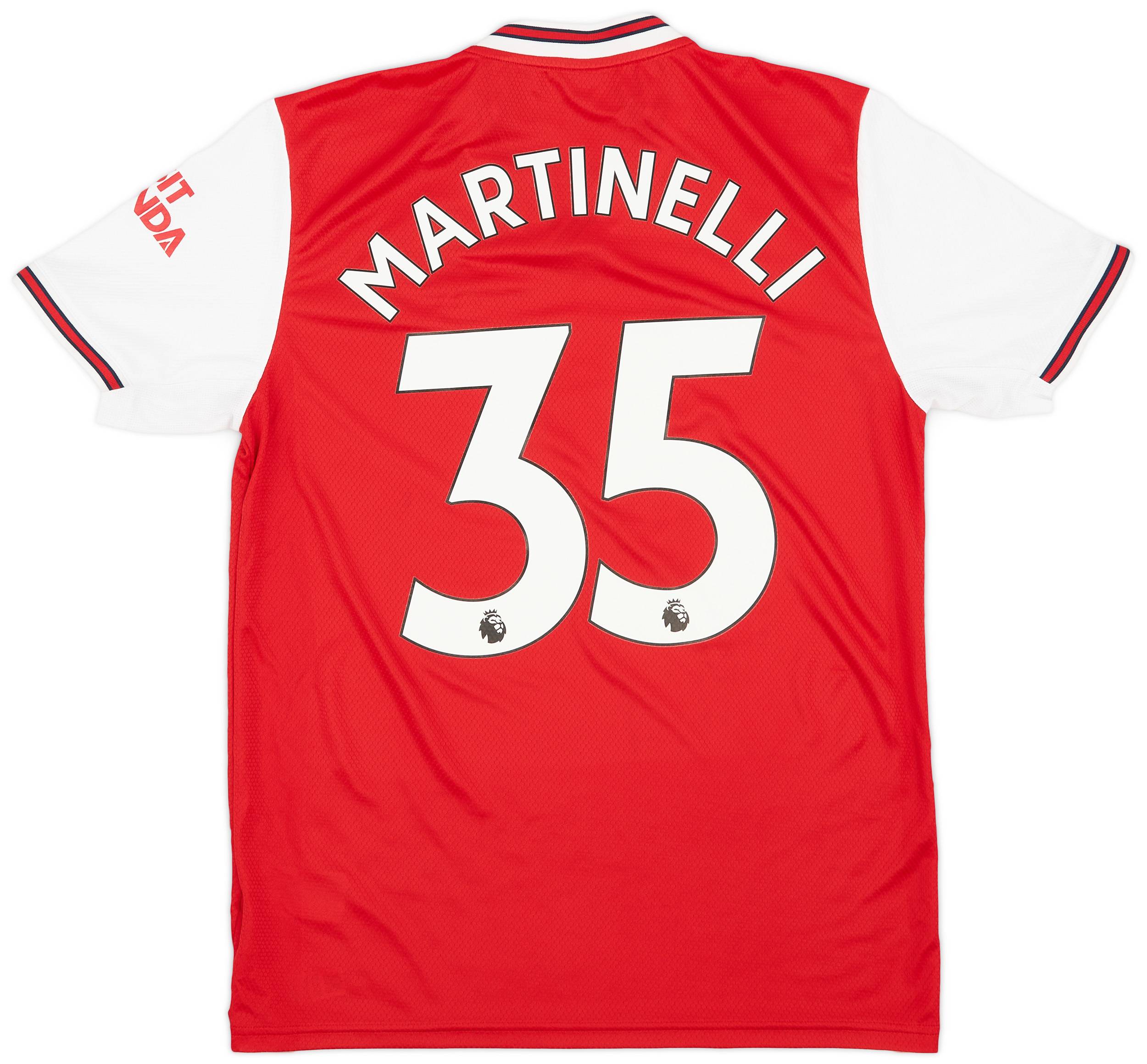 2019-20 Arsenal Home Shirt Martinelli #35 - 9/10 - (M)