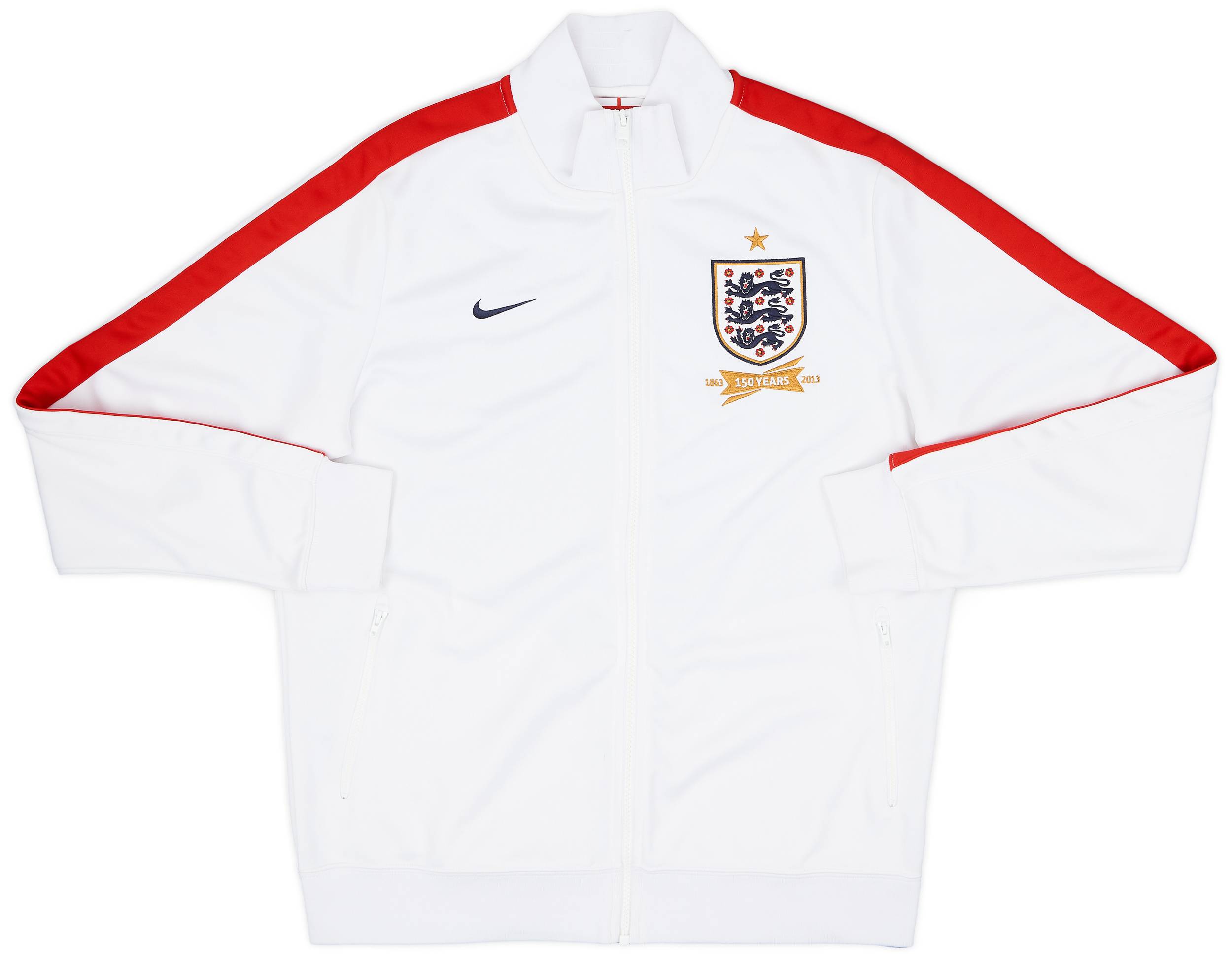 2013-14 England Nike N98 Track Jacket - 6/10 - (L)