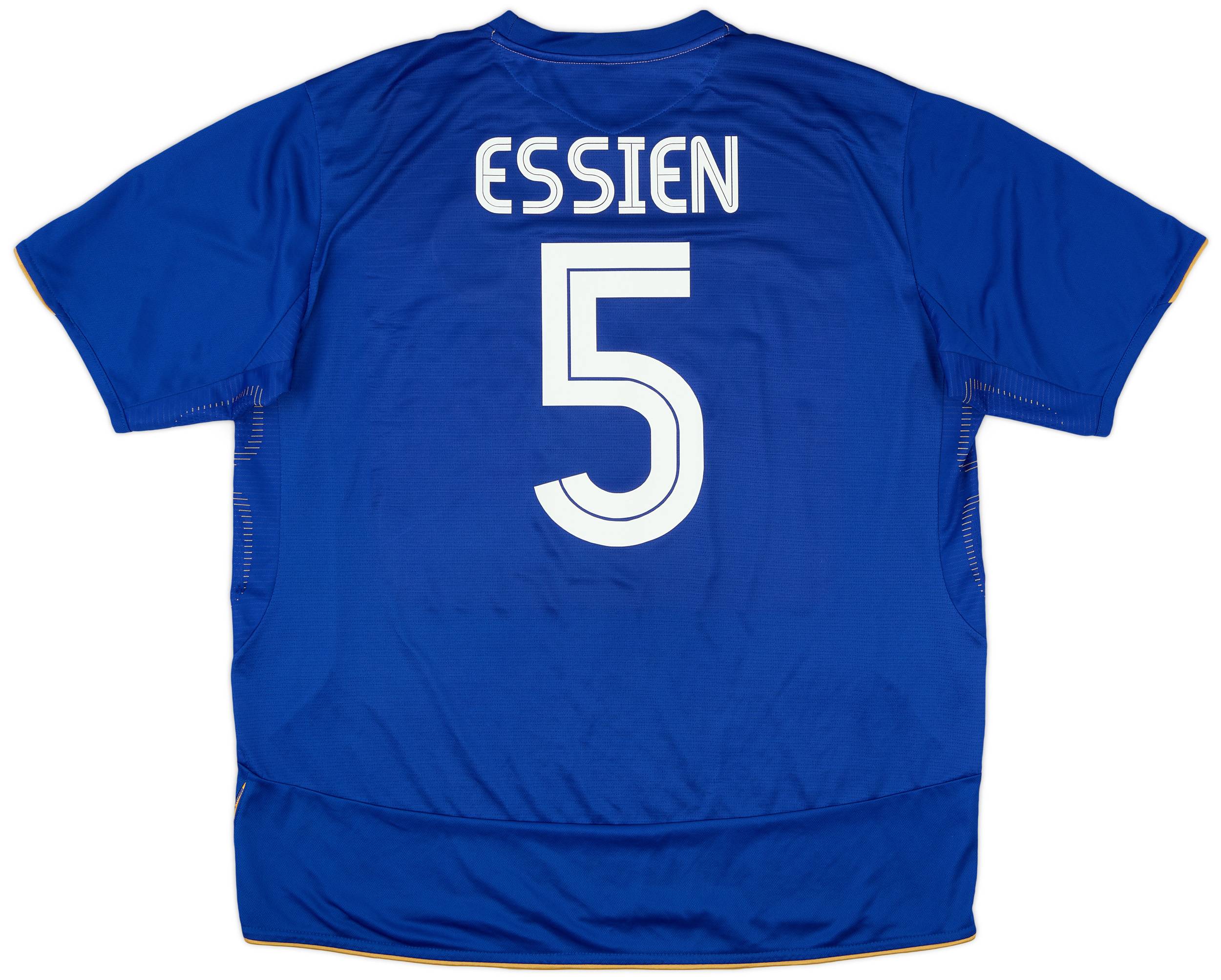 2005-06 Chelsea Centenary Home Shirt Essien #5 - 9/10 - (XXL)