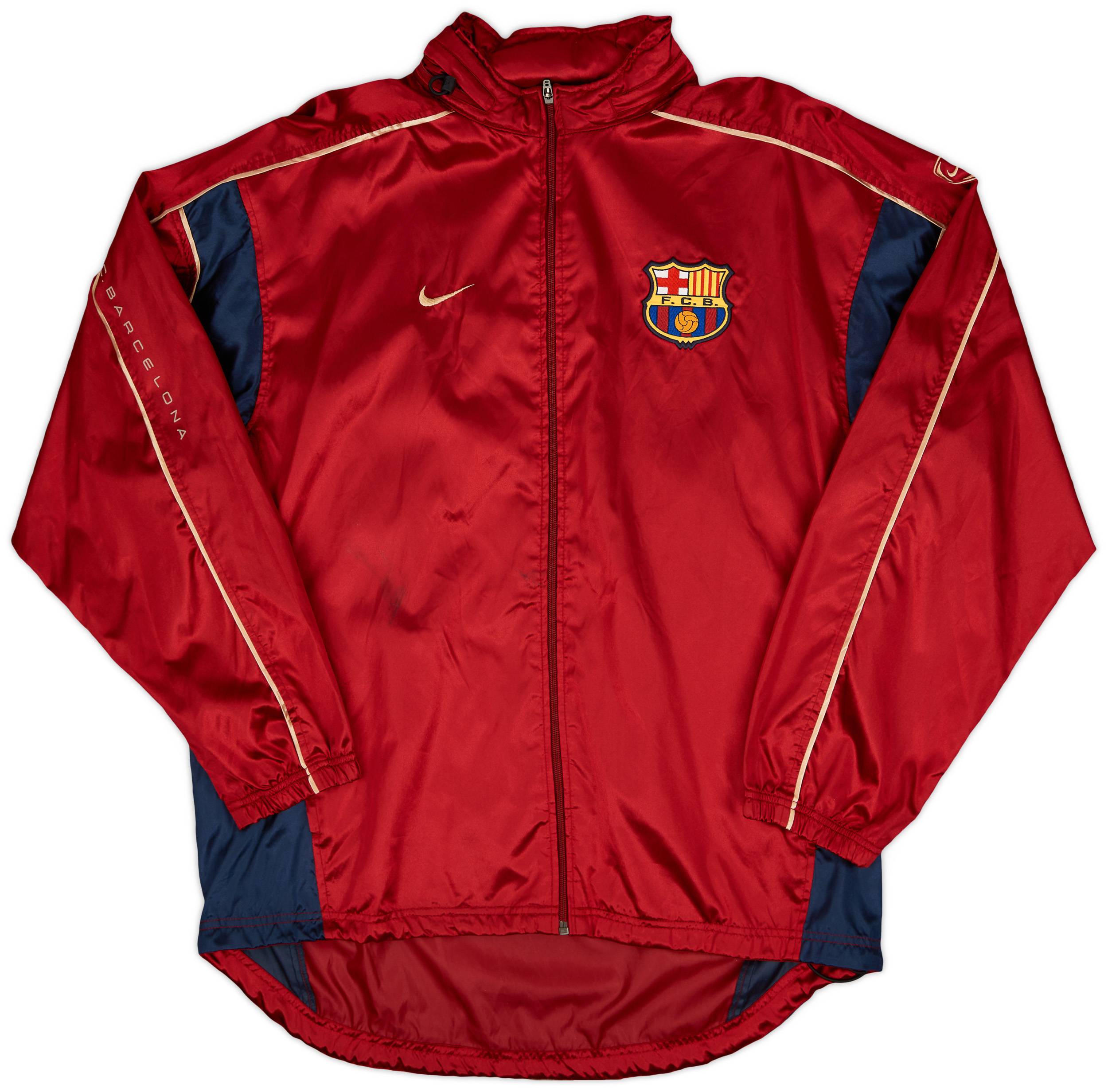 2002-03 Barcelona Nike Track Jacket - 9/10 - (XL.Boys)