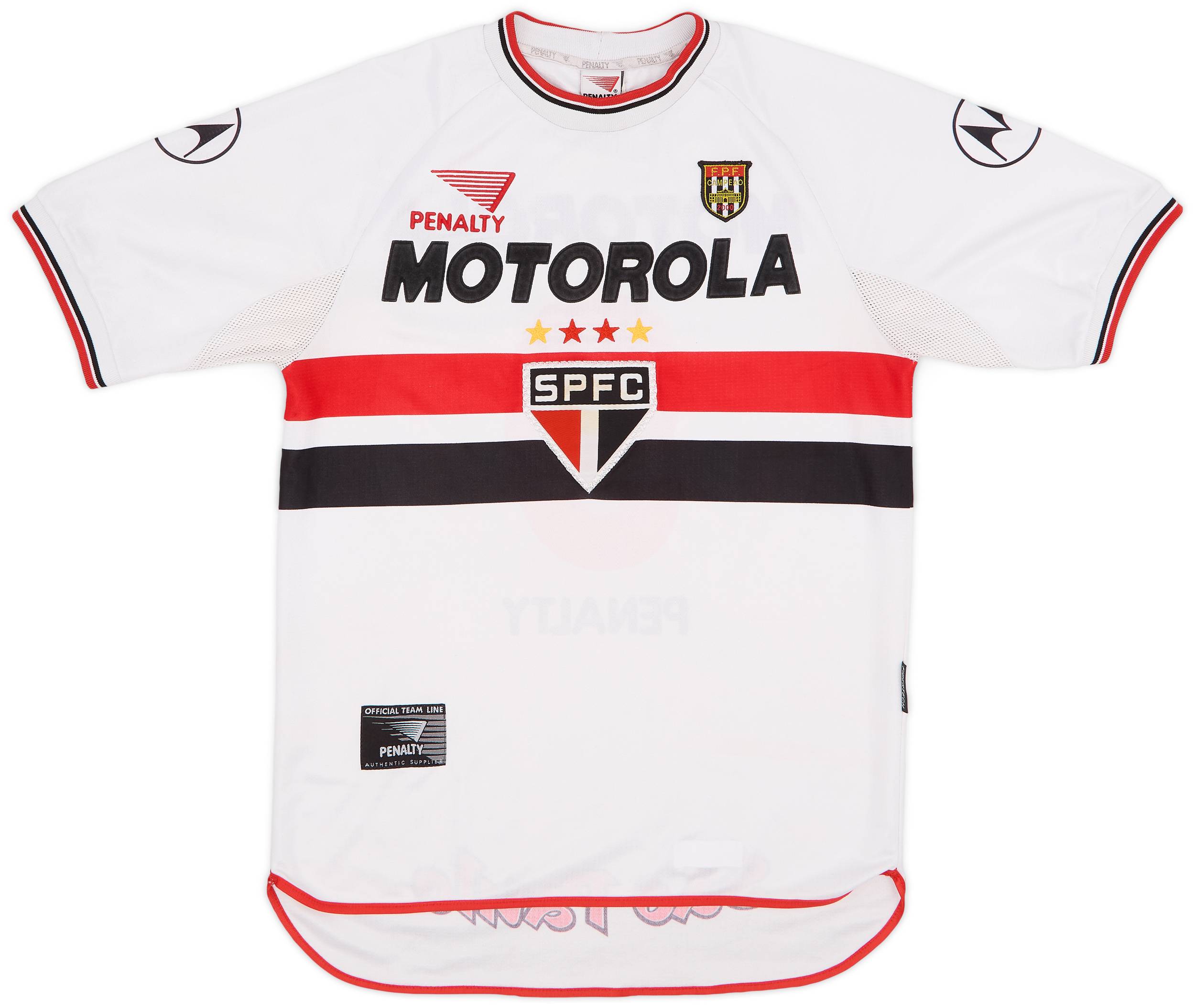 2000 Sao Paulo Home Shirt #9 - 8/10 - (S)