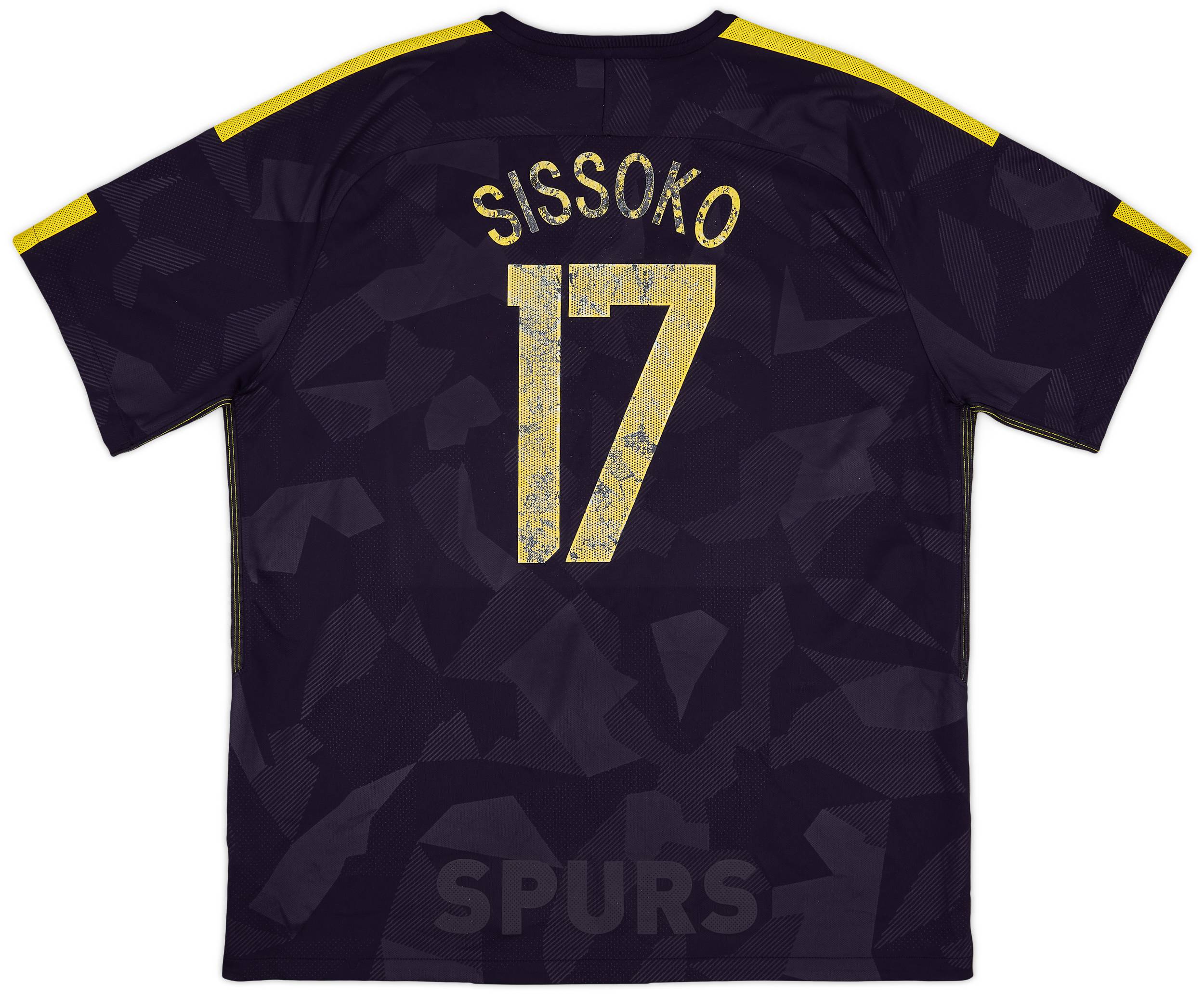 2017-18 Tottenham Third Shirt Sissoko #17 - 4/10 - (XXL)