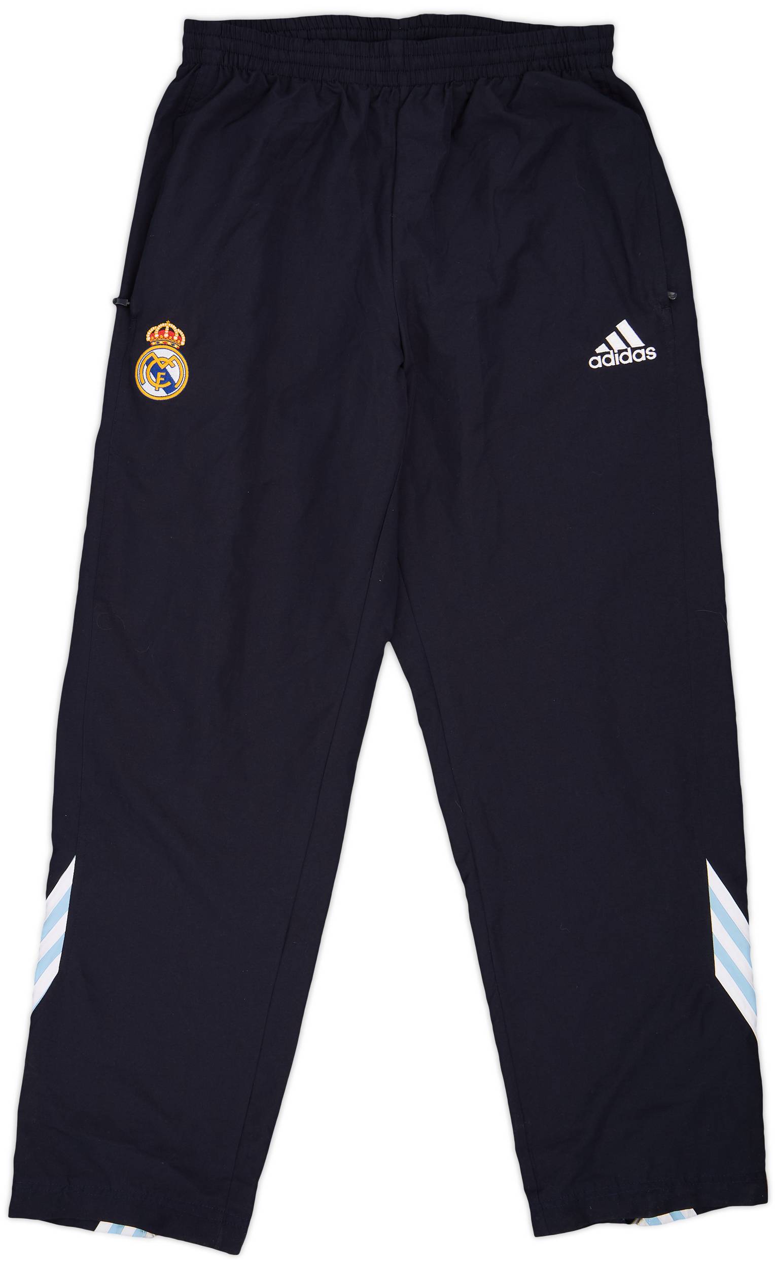 2003-04 Real Madrid adidas Track Pants/Bottoms - 8/10 - (M/L)