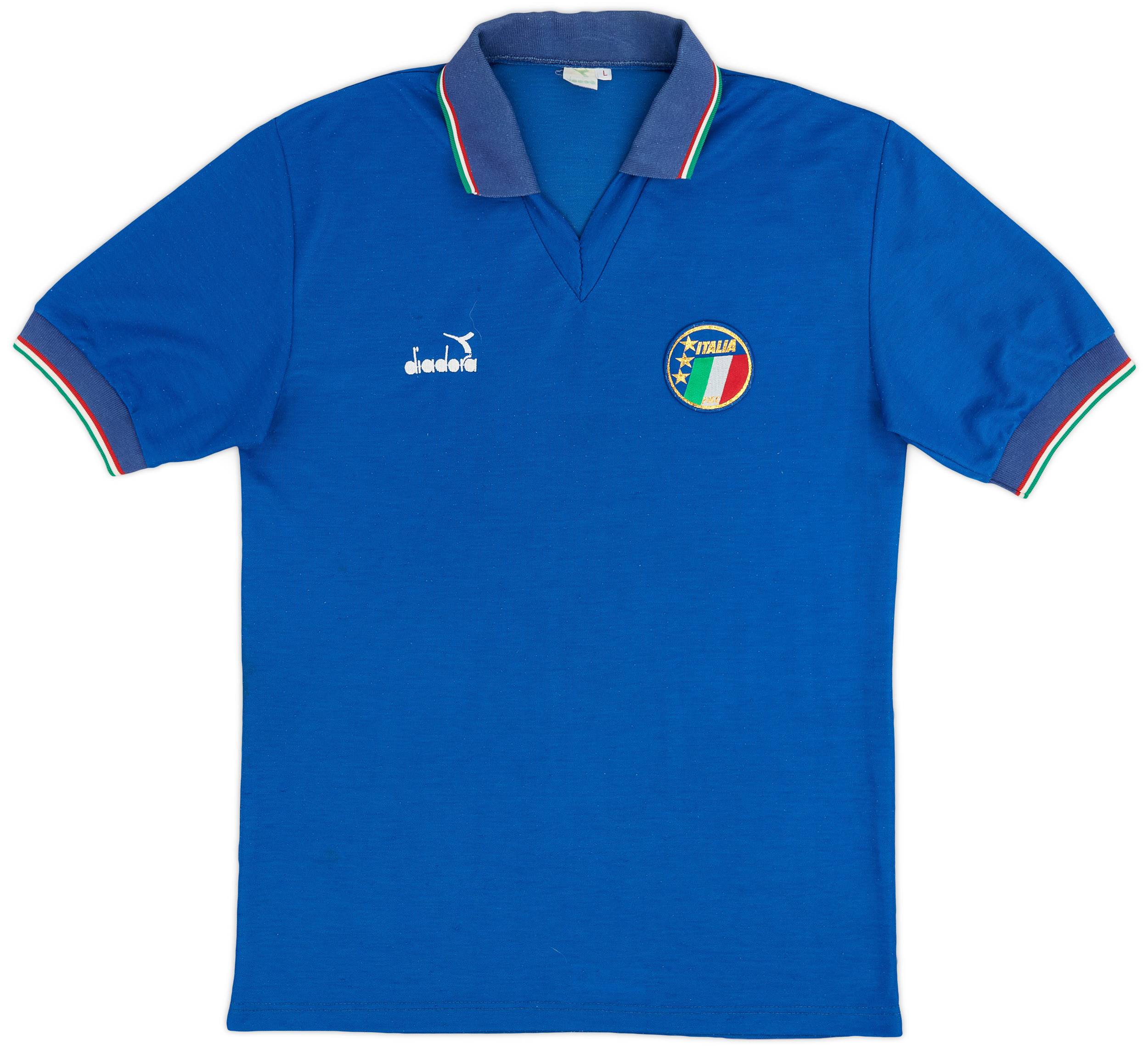 1986-91 Italy Home Shirt - 7/10 - (L)