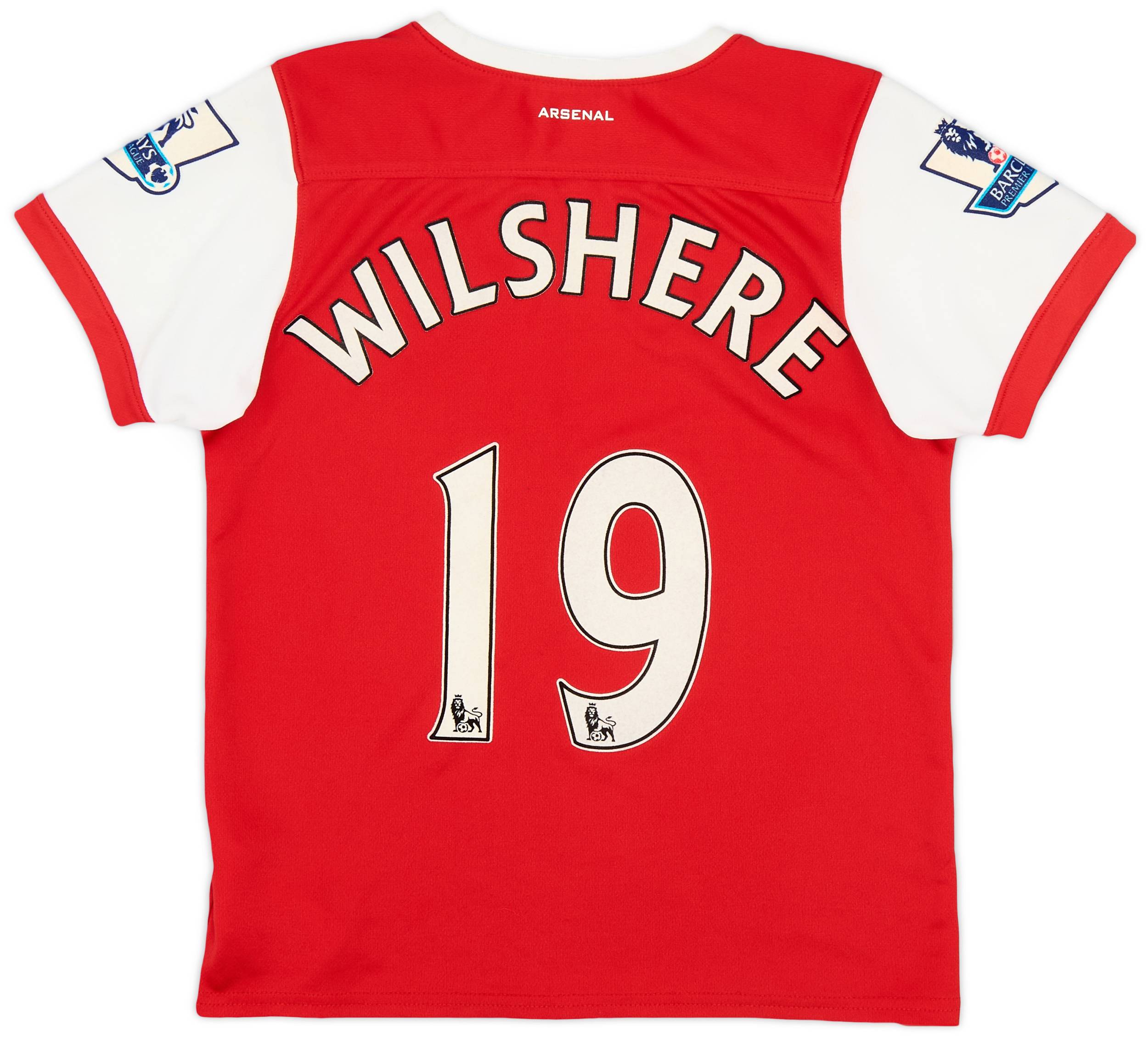 2010-11 Arsenal Home Shirt Wilshere #19 - 8/10 - (XL.Infants)