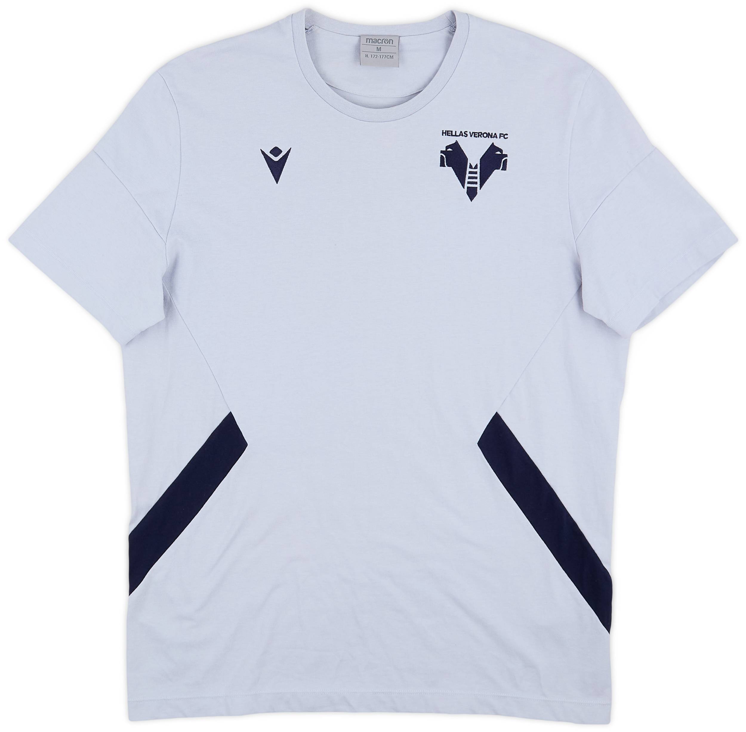 2022-23 Hellas Verona Macron Leisure Tee - 9/10 - (M)