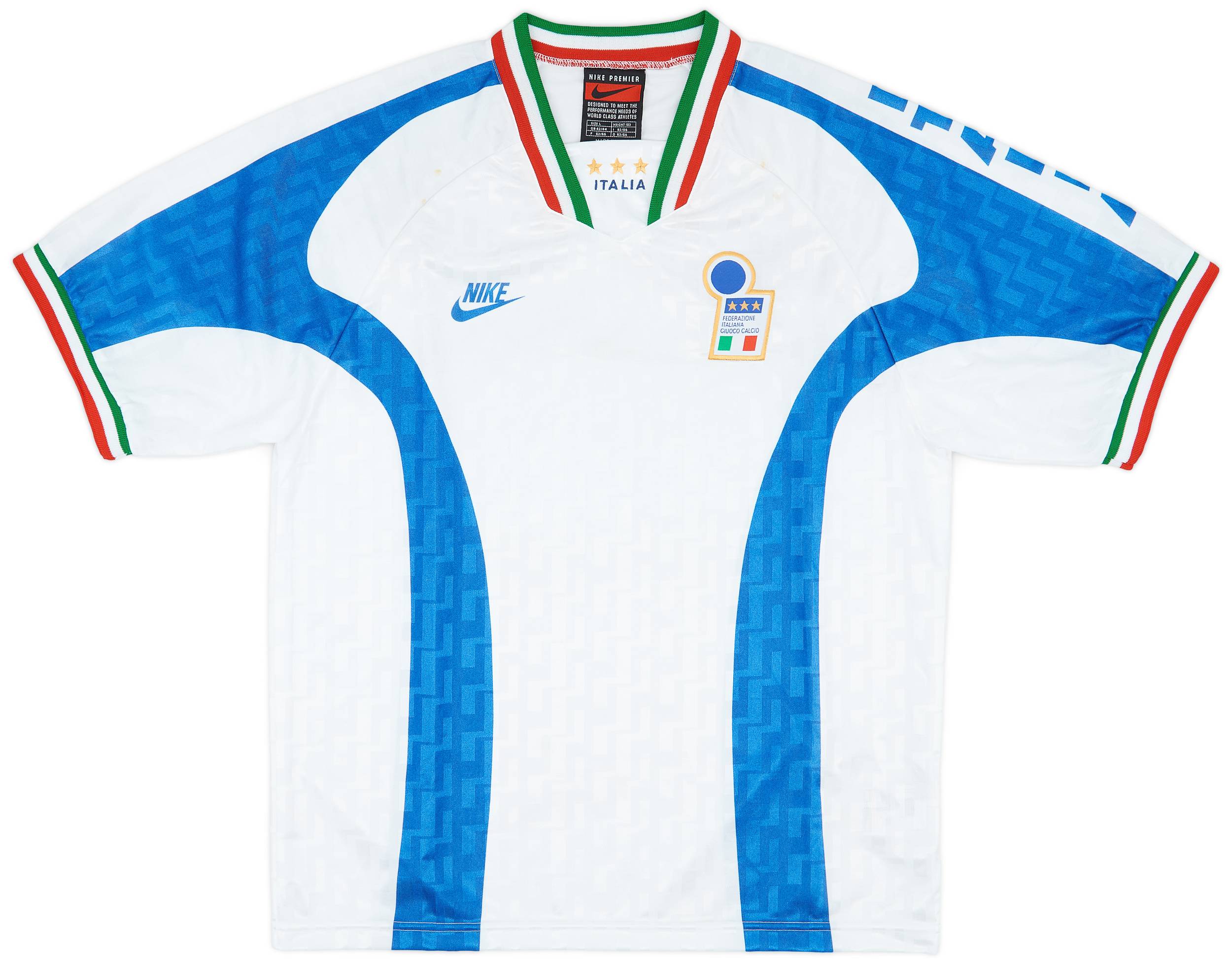 1995-96 Italy Nike Training Shirt - 7/10 - (L)