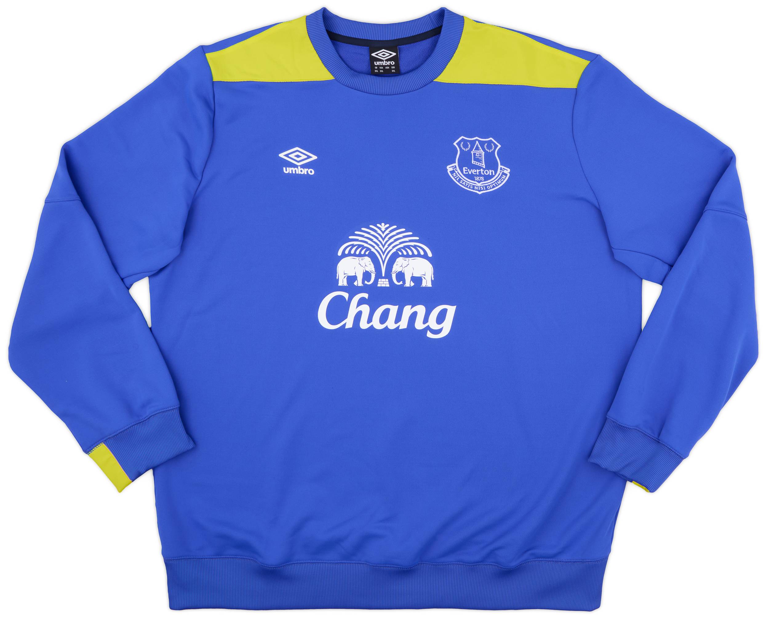 2016-17 Everton Umbro Sweat Top - 10/10 - (3XL)