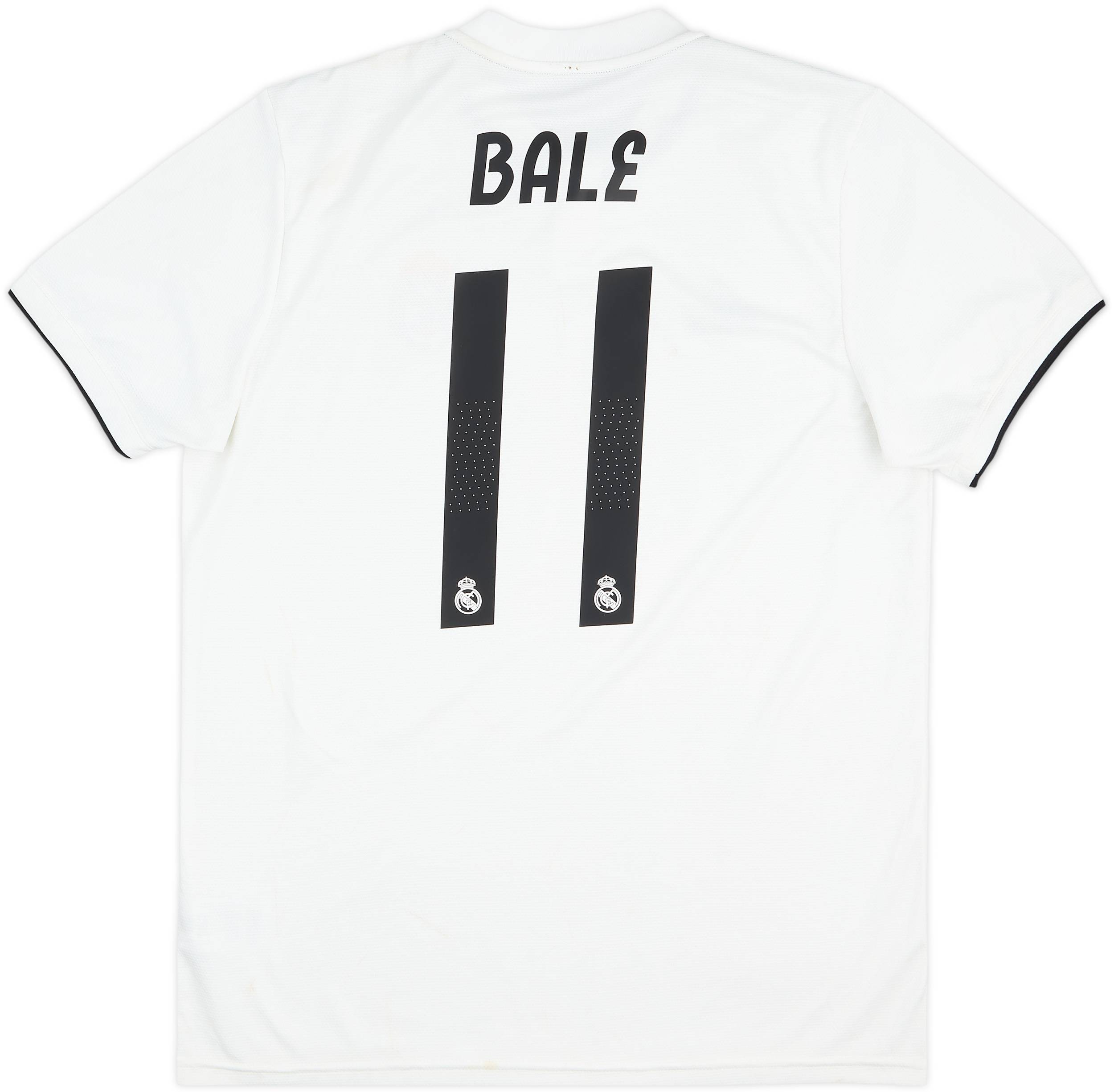 2018-19 Real Madrid Home Shirt Bale #11 - 6/10 - (L)