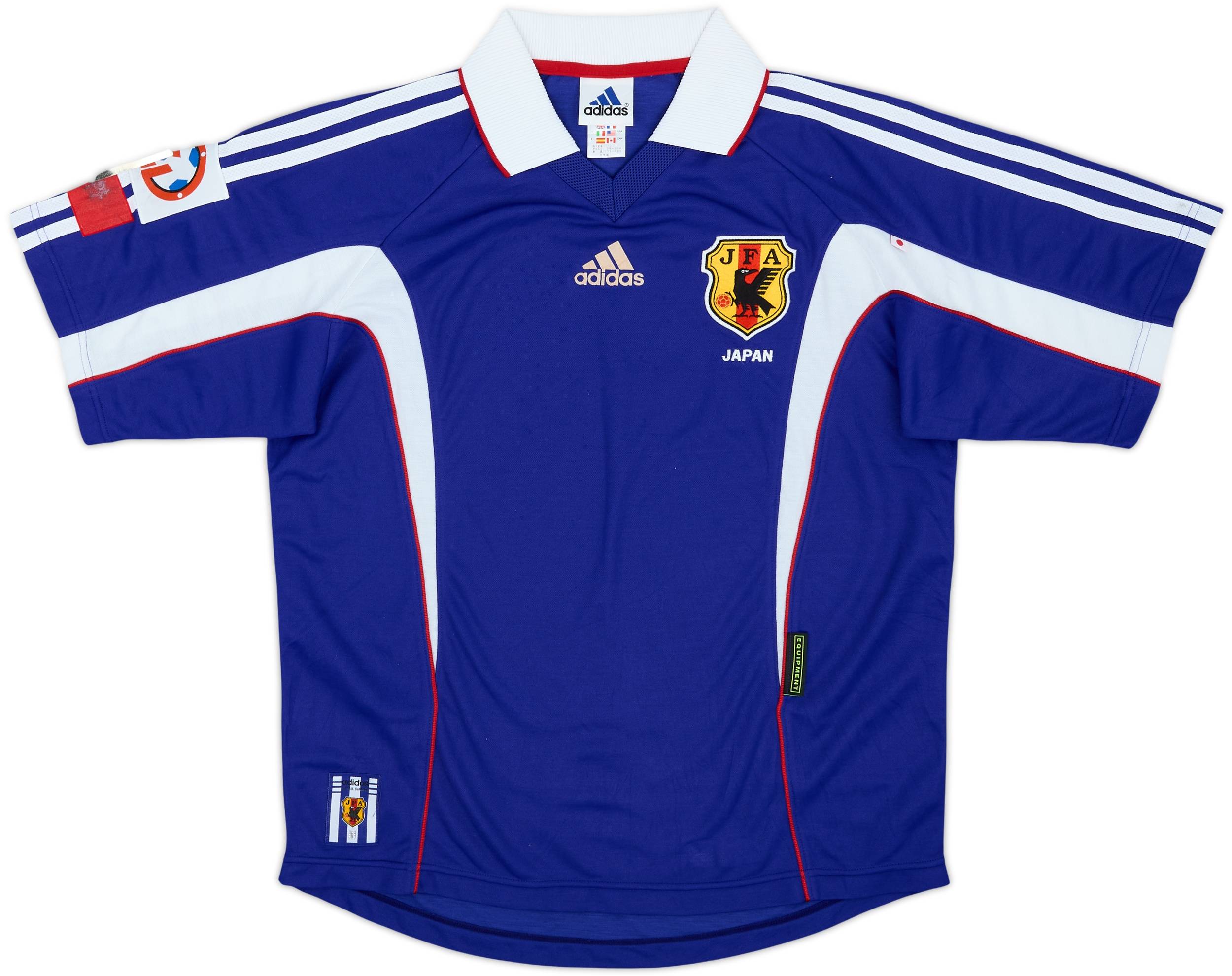 ウェア Japan 1999 2000 Player Issue Newtag 1999-00 Japan Player Issue Home Shirt - 7/10 - (L)