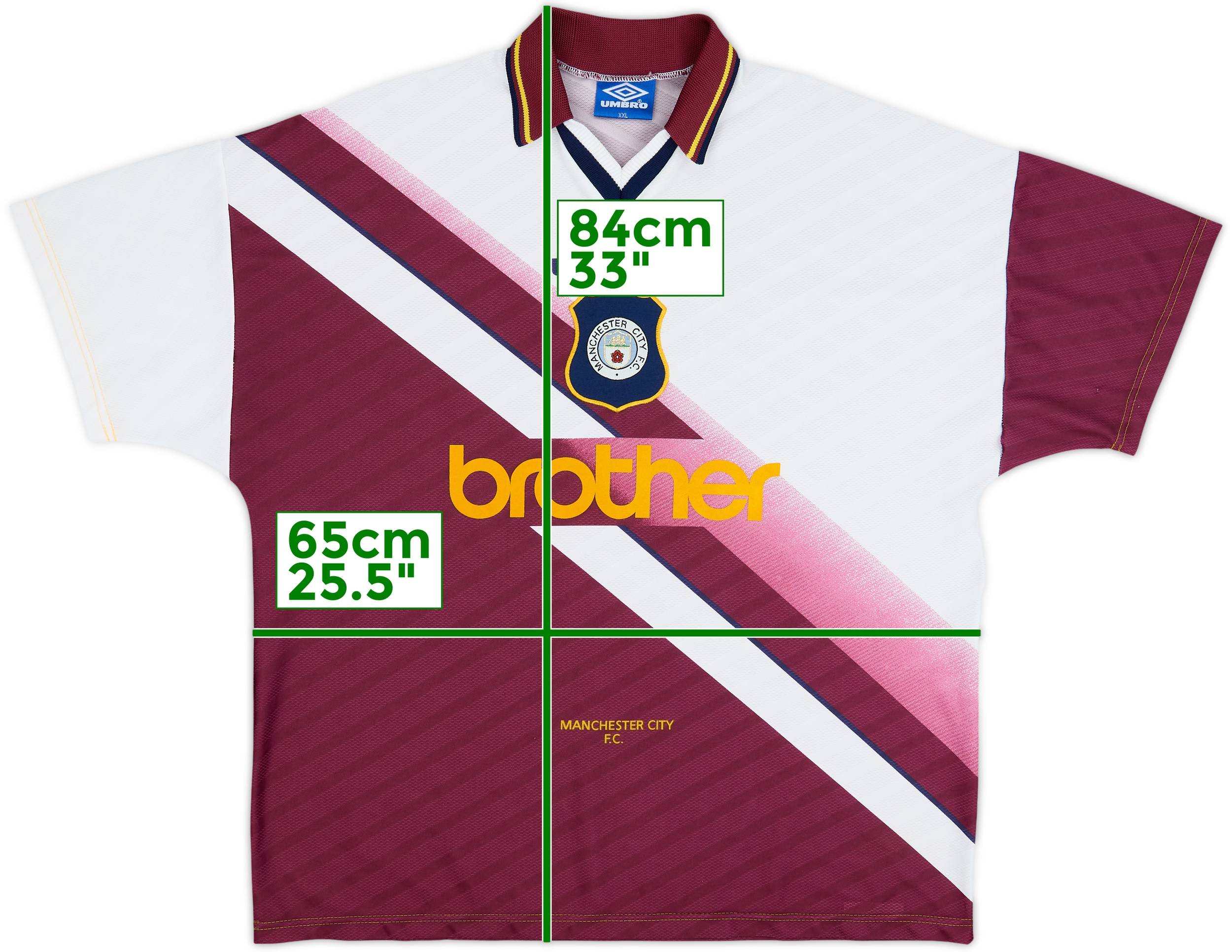 1996-97 Manchester City Away Shirt - 8/10 - (XXL)