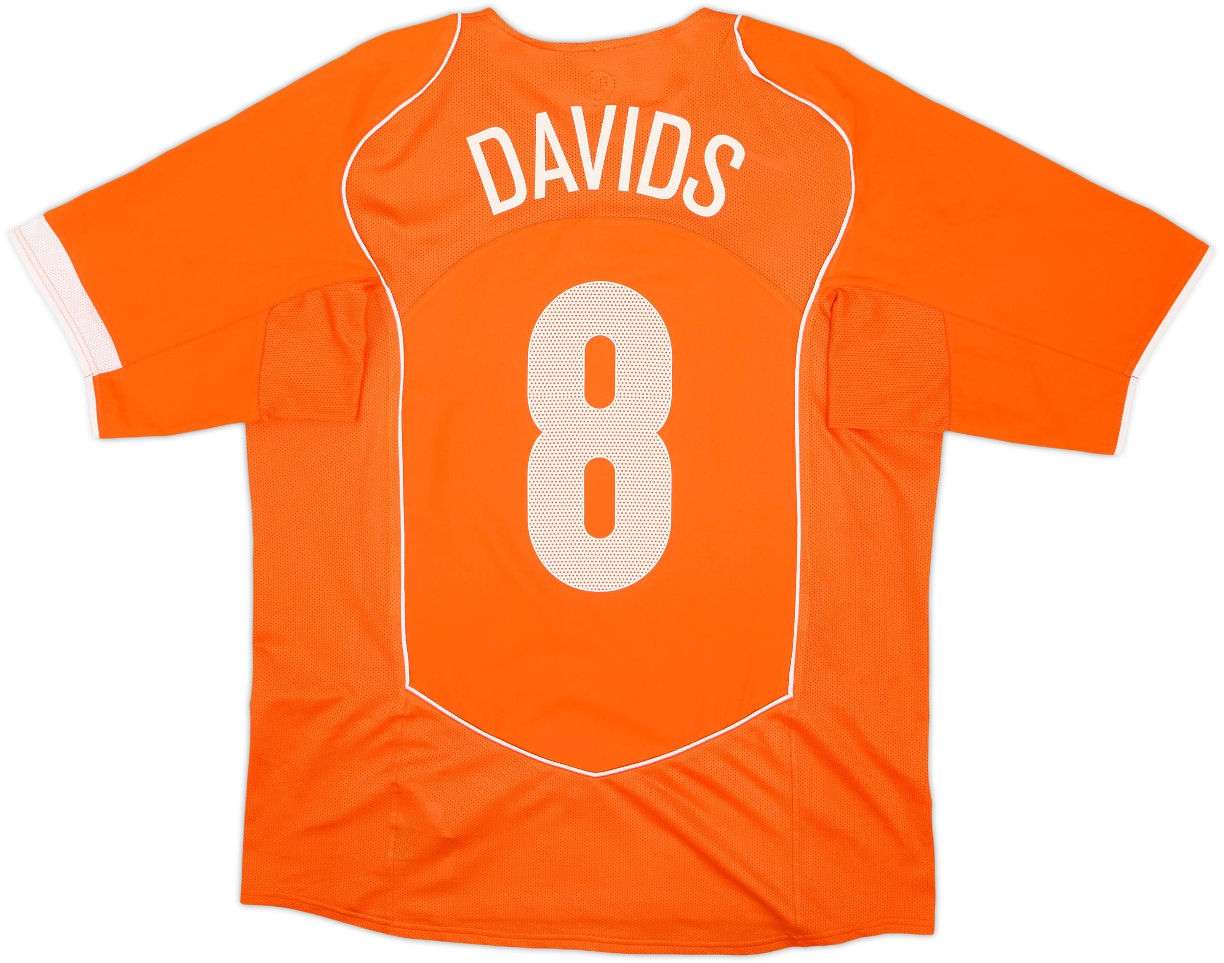 Nike オランダ代表 ユニフォーム DAVIDS 8 2004-06 Netherlands Home Shirt Davids #8 - 6/10 - (L)