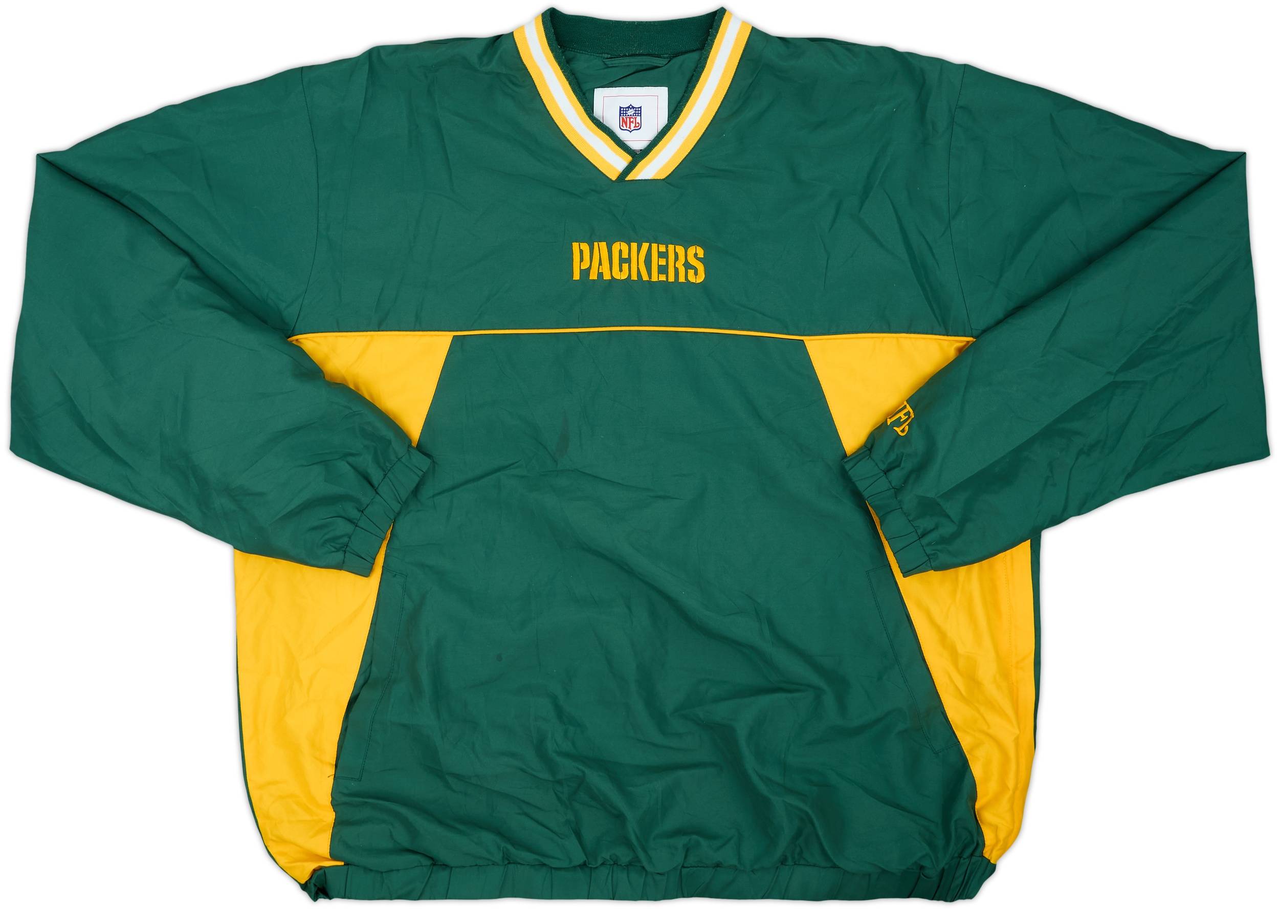00s LogoAthletic製Green Bay Packers ジャケット 2000s Green Bay Packers NFL Pullover Jacket - 7/10 - (XL)