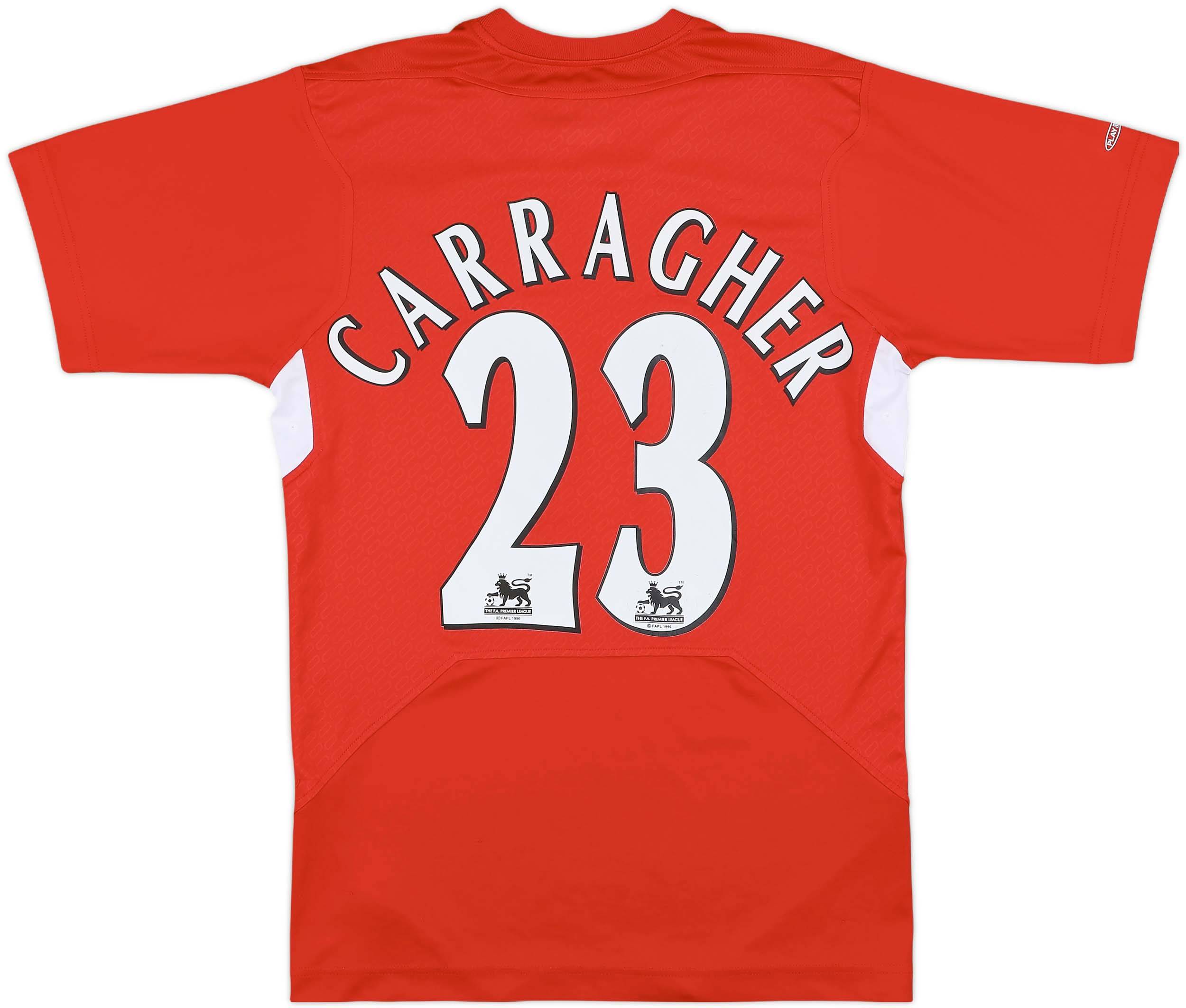 2004-06 Liverpool Home Shirt Carragher #23 - 4/10 - (S)