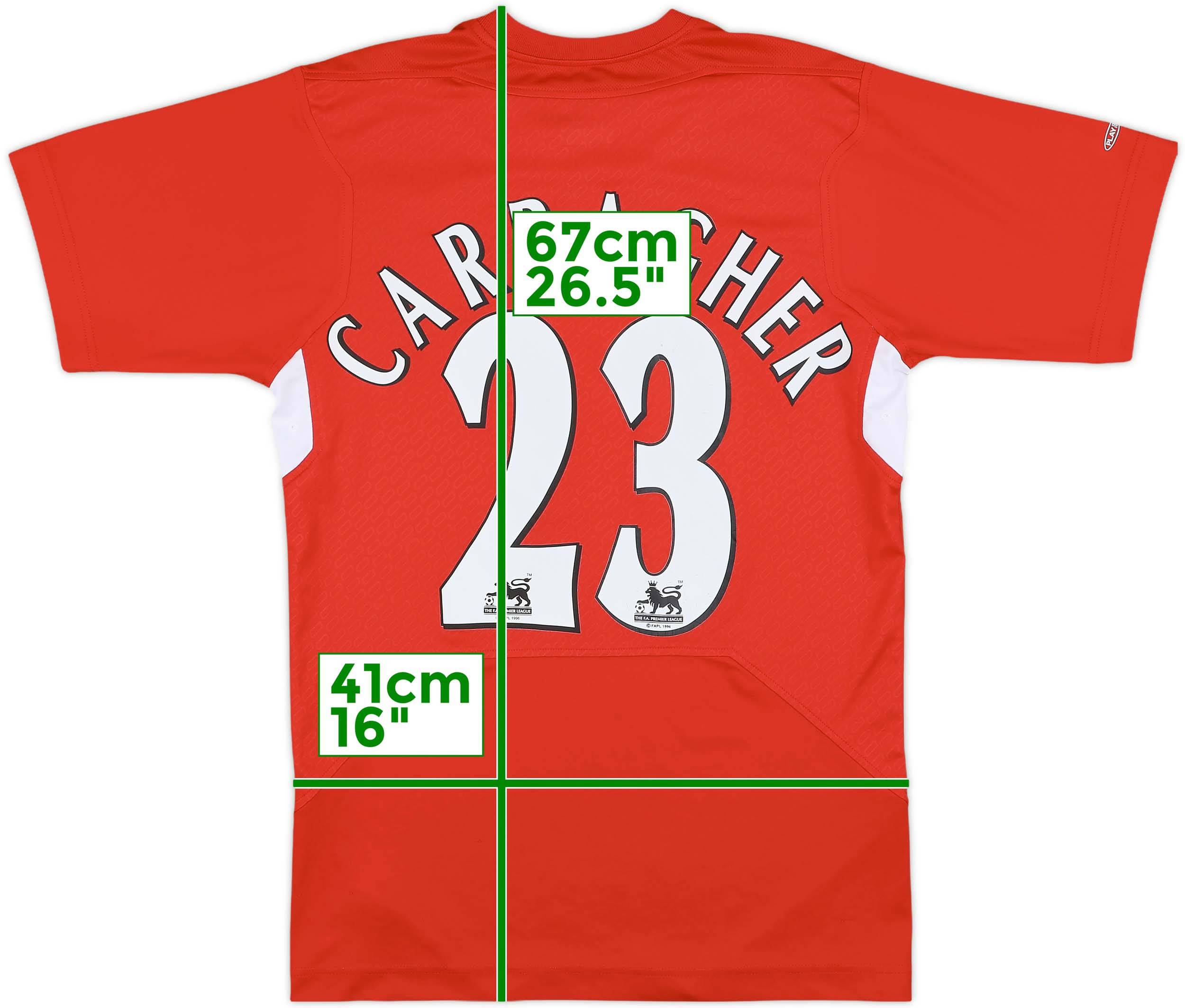 2004-06 Liverpool Home Shirt Carragher #23 - 4/10 - (S)