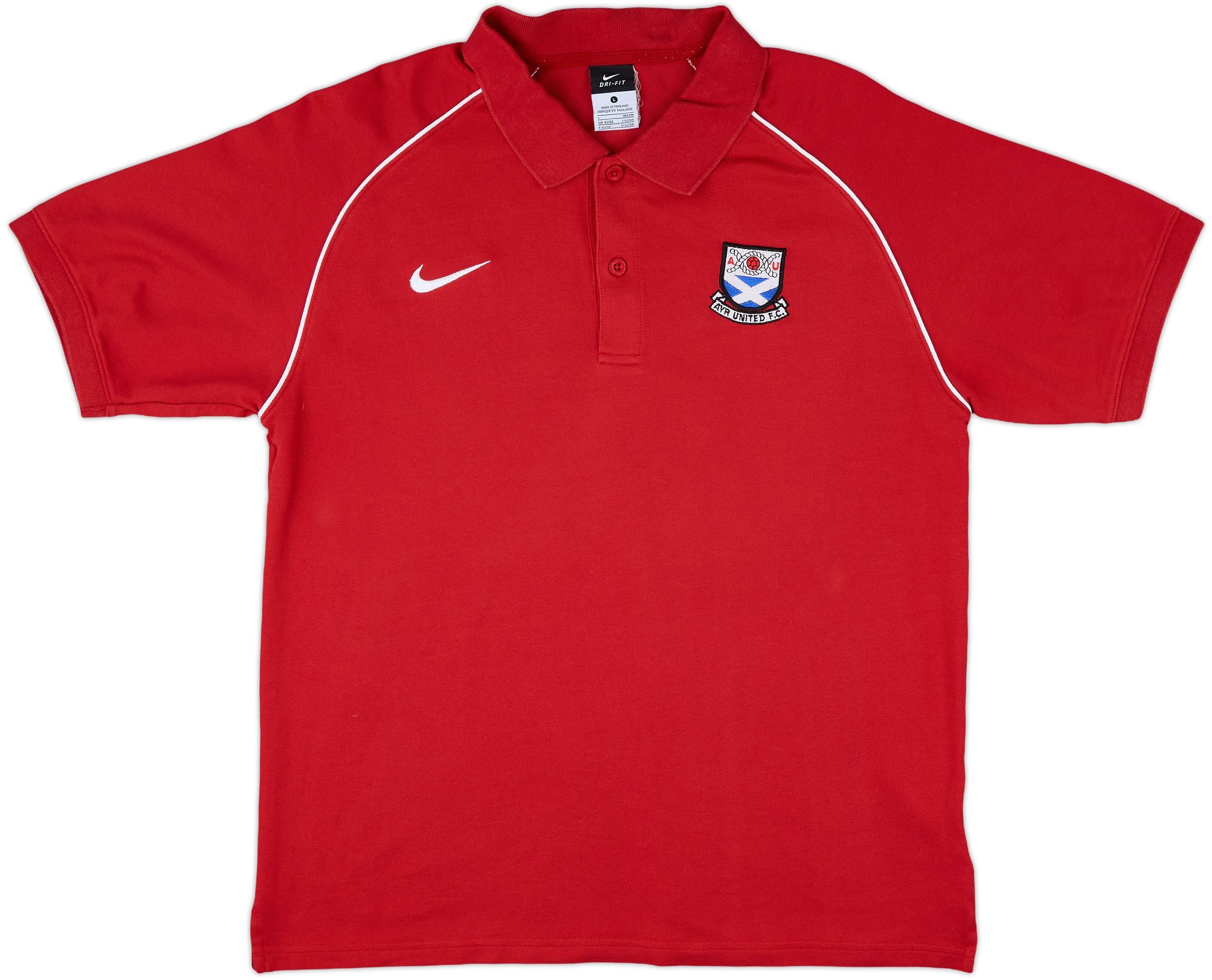 2010-11 Ayr United Nike Polo Shirt - 9/10 - (L)