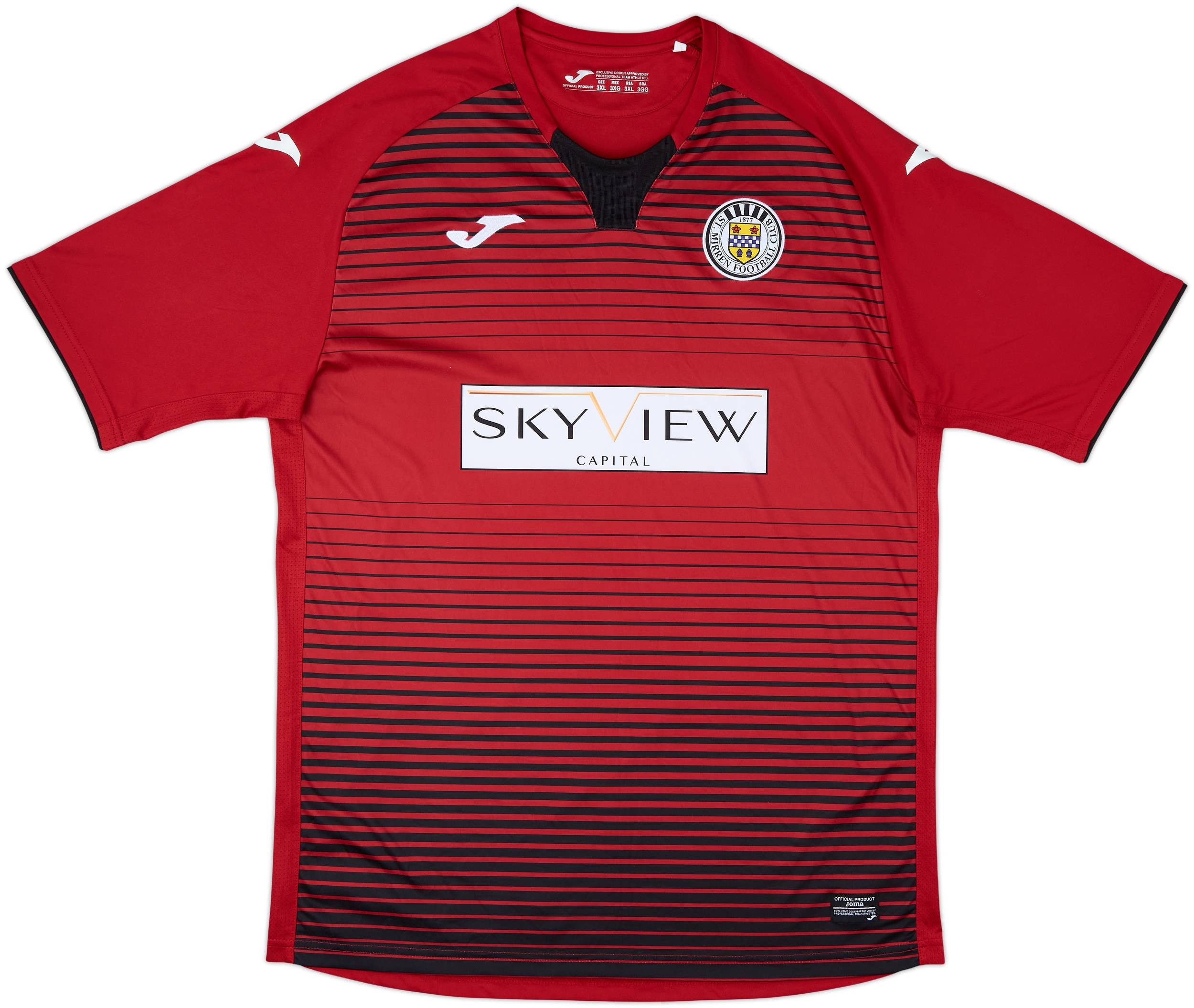 2018-19 St Mirren Away Shirt - 9/10 - (3XL)