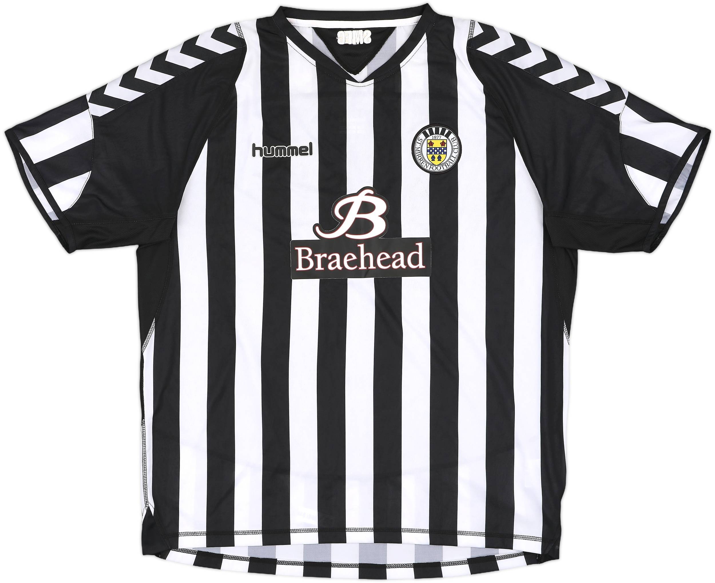 2010-11 St Mirren Home Shirt - 8/10 - (XXL)