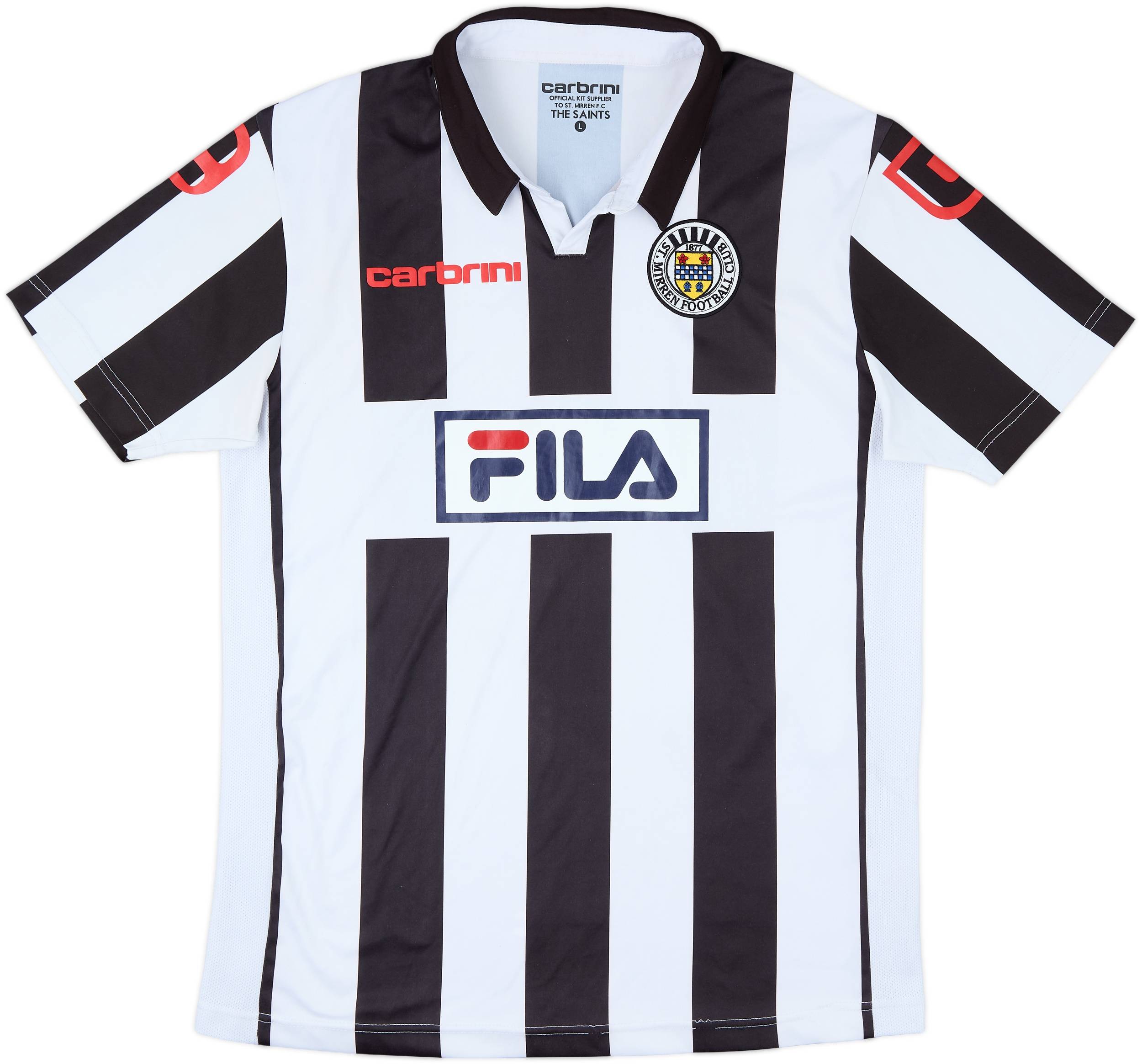 2011-12 St Mirren Home Shirt - 8/10 - (L)