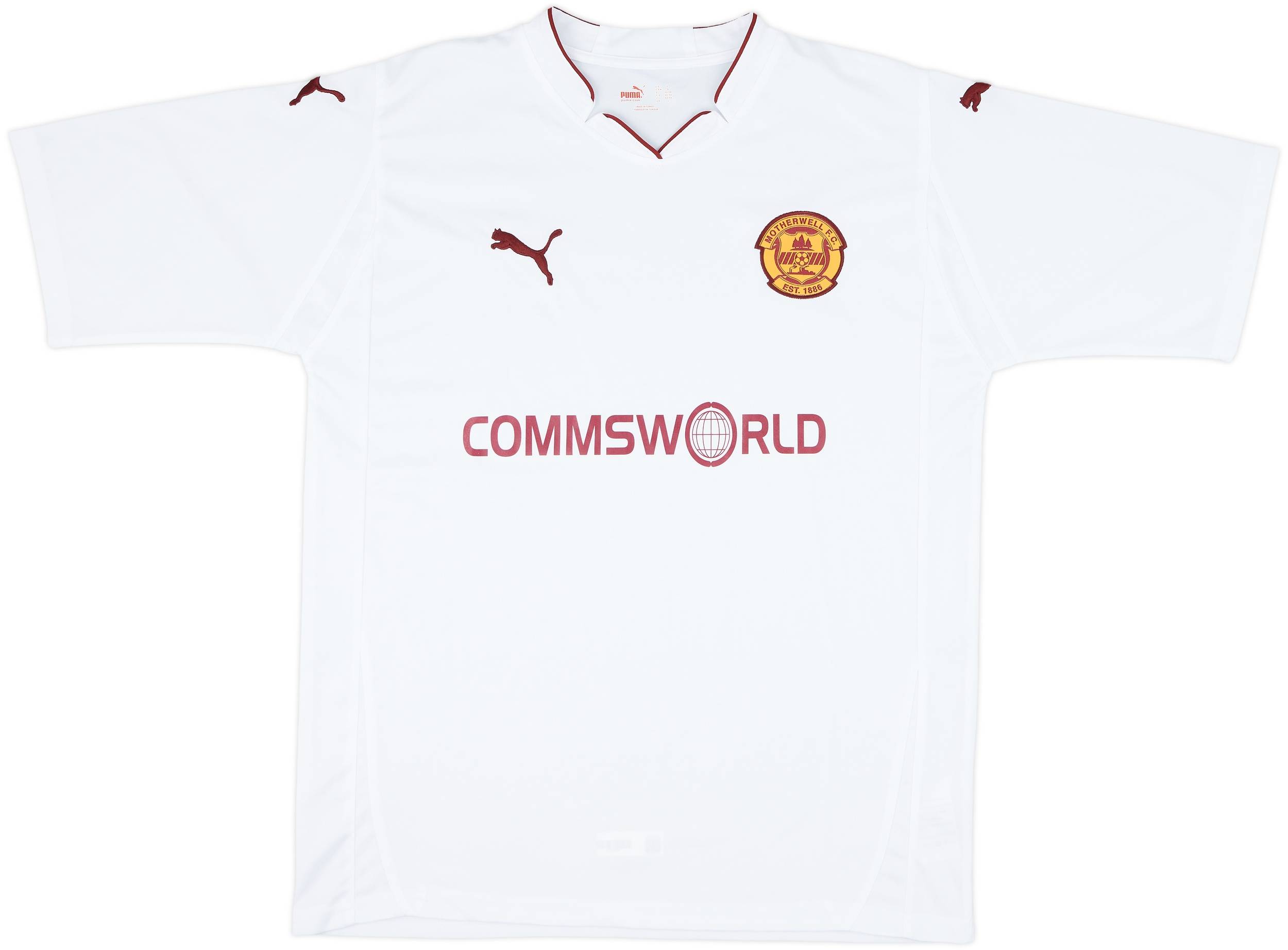 2010-11 Motherwell Away Shirt - 9/10 - (L)
