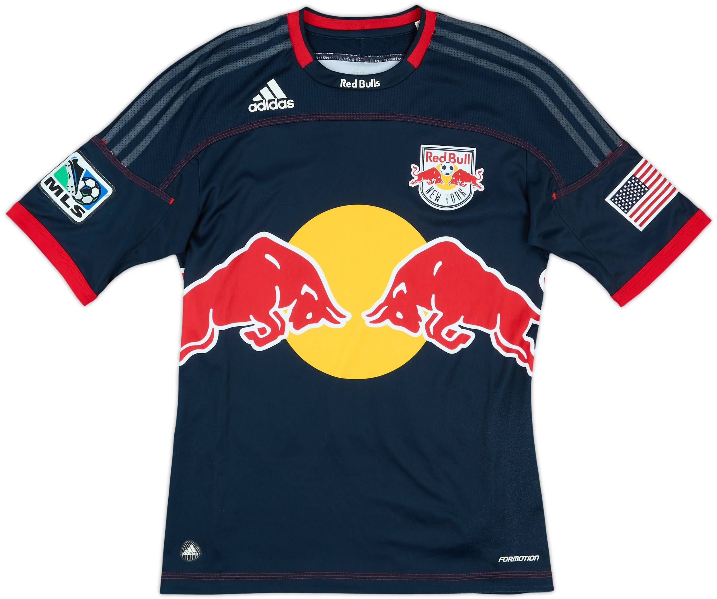 ウェア 13-14 MLS NY RedBulls AWAY 13/14 Red Bull New York Away Kit By