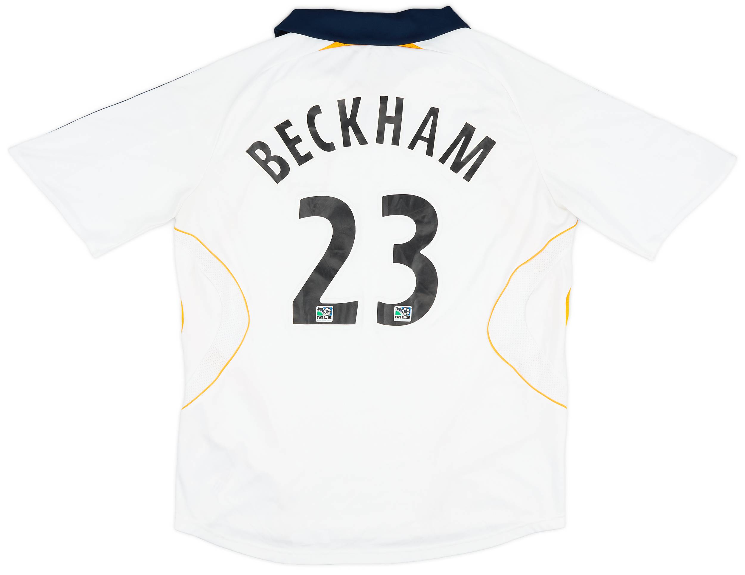2007-08 LA Galaxy Home Shirt Beckham #23 - 5/10 - (L)