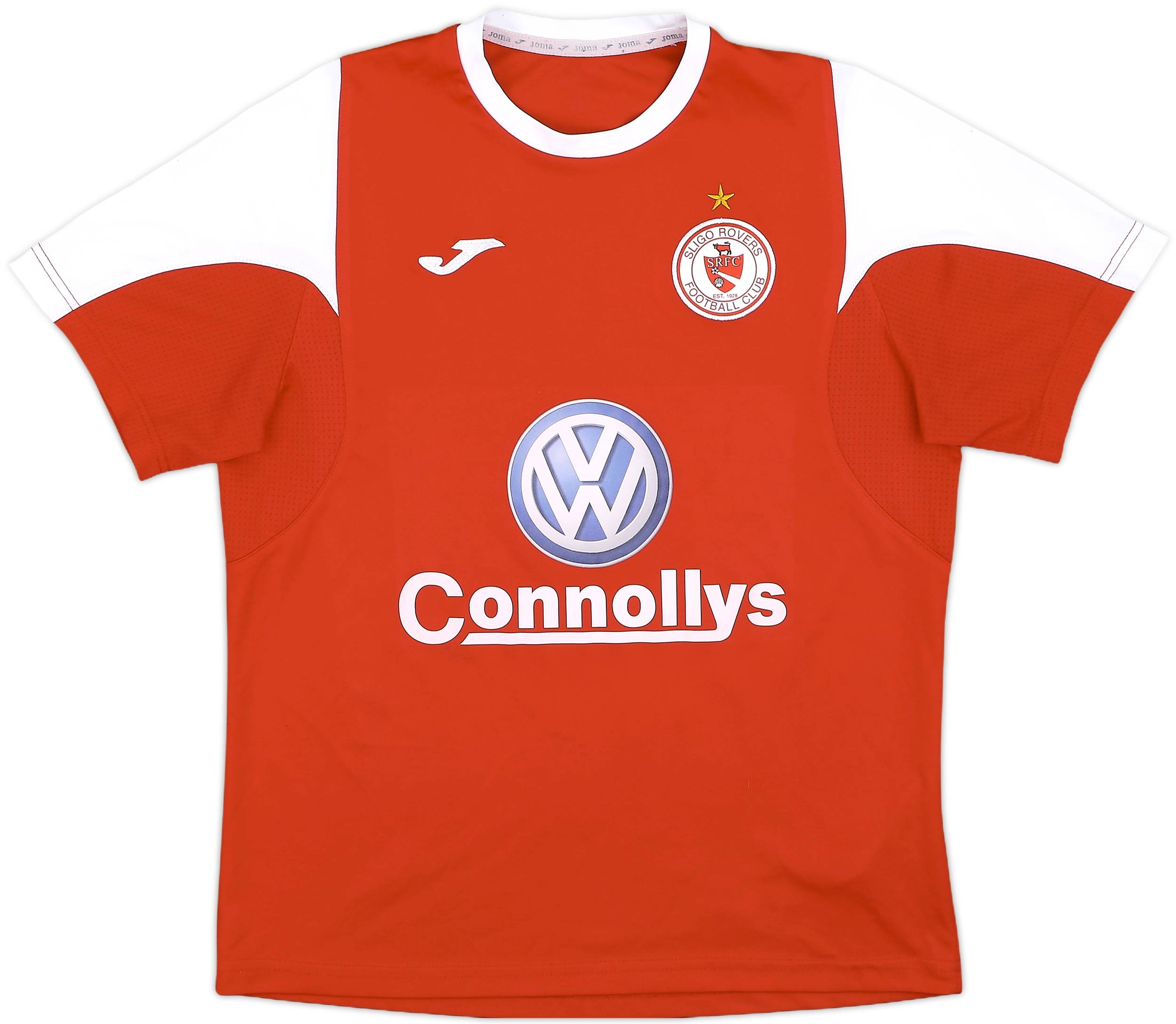 2016-17 Sligo Rovers Home Shirt - 8/10 - (L.Boys)