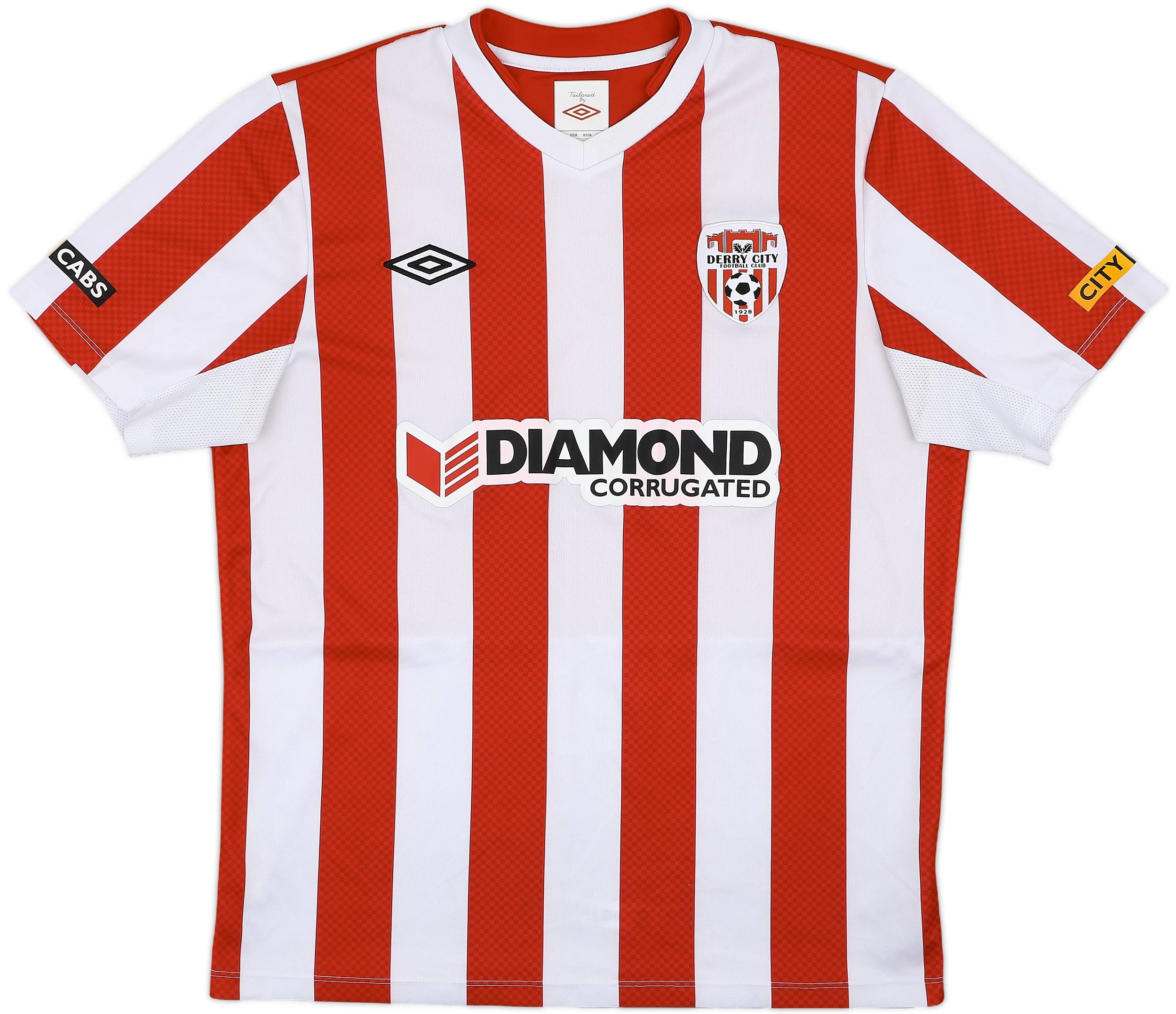2013-15 Derry City Home Shirt - 8/10 - (M)