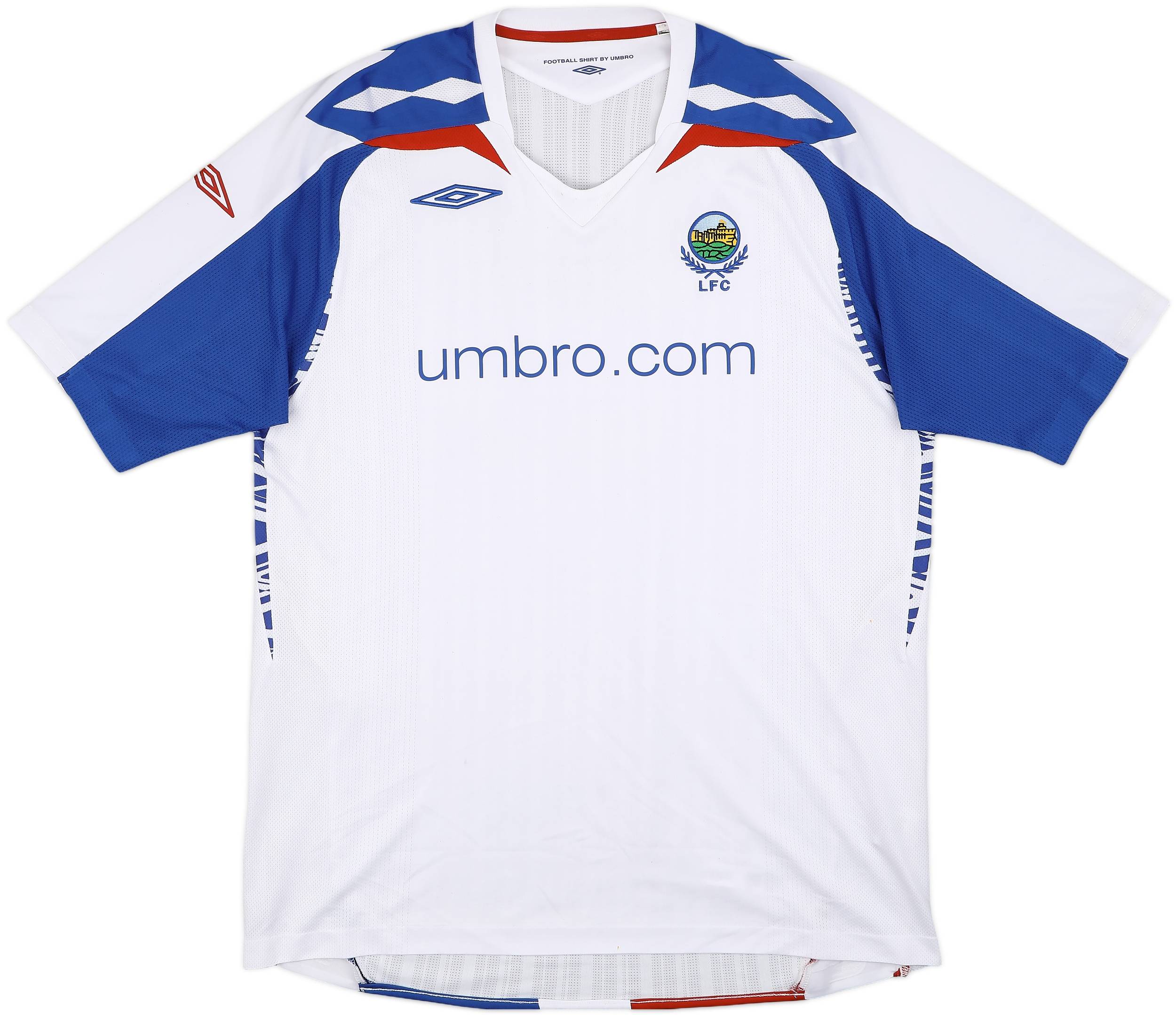 2007-08 Linfield Away Shirt - 7/10 - (XL)