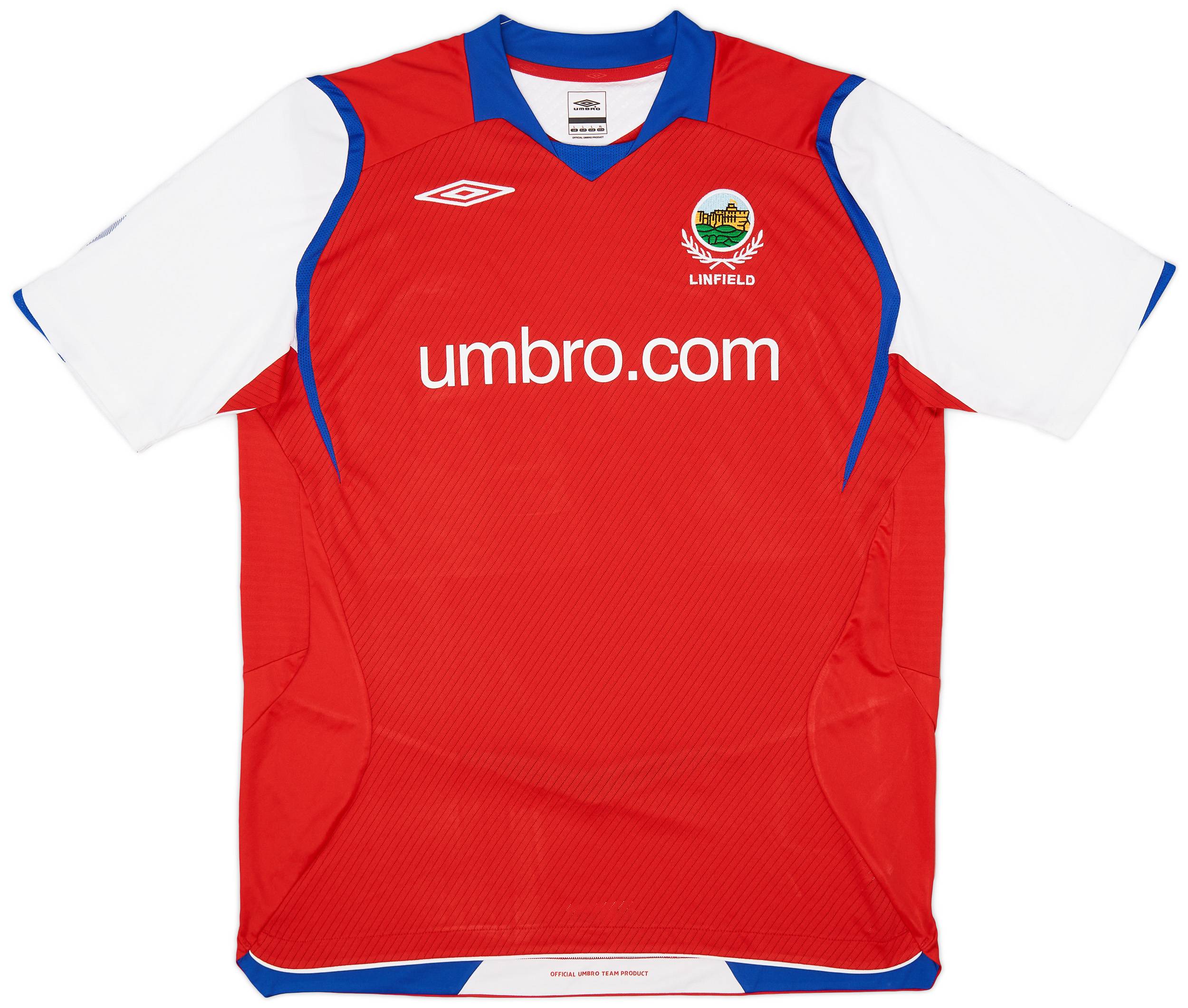 2008-09 Linfield Away Shirt - 10/10 - (L)