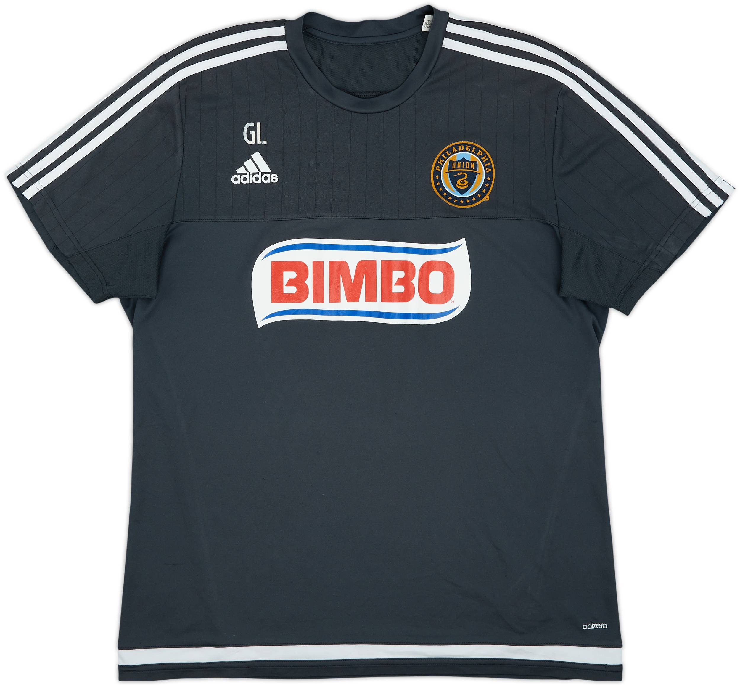 2014 Philadelphia Union Staff Issue adidas Training Shirt GL - 6/10 - (M)