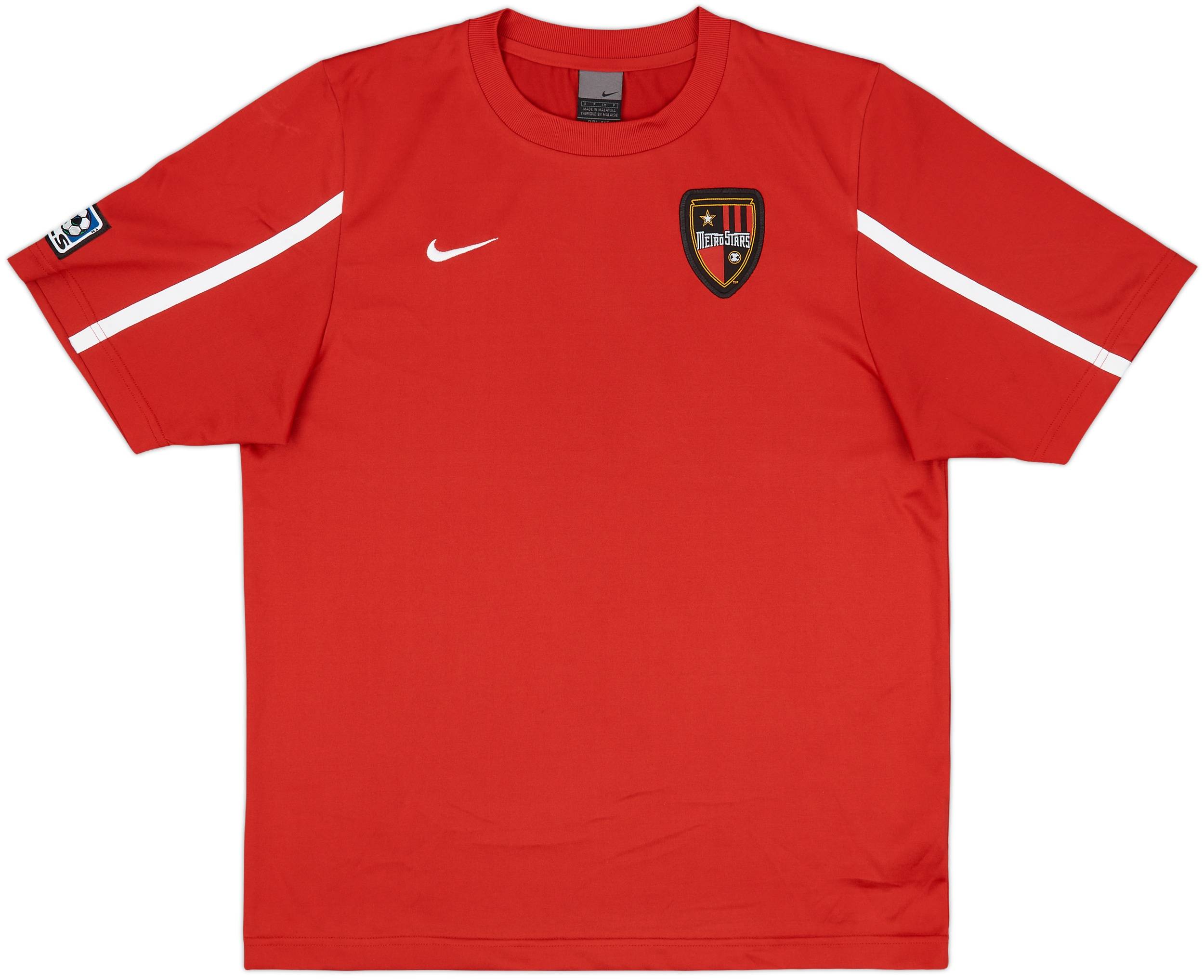 2000 NY/NJ Metro Stars Nike Training Shirt - 8/10 - (S)